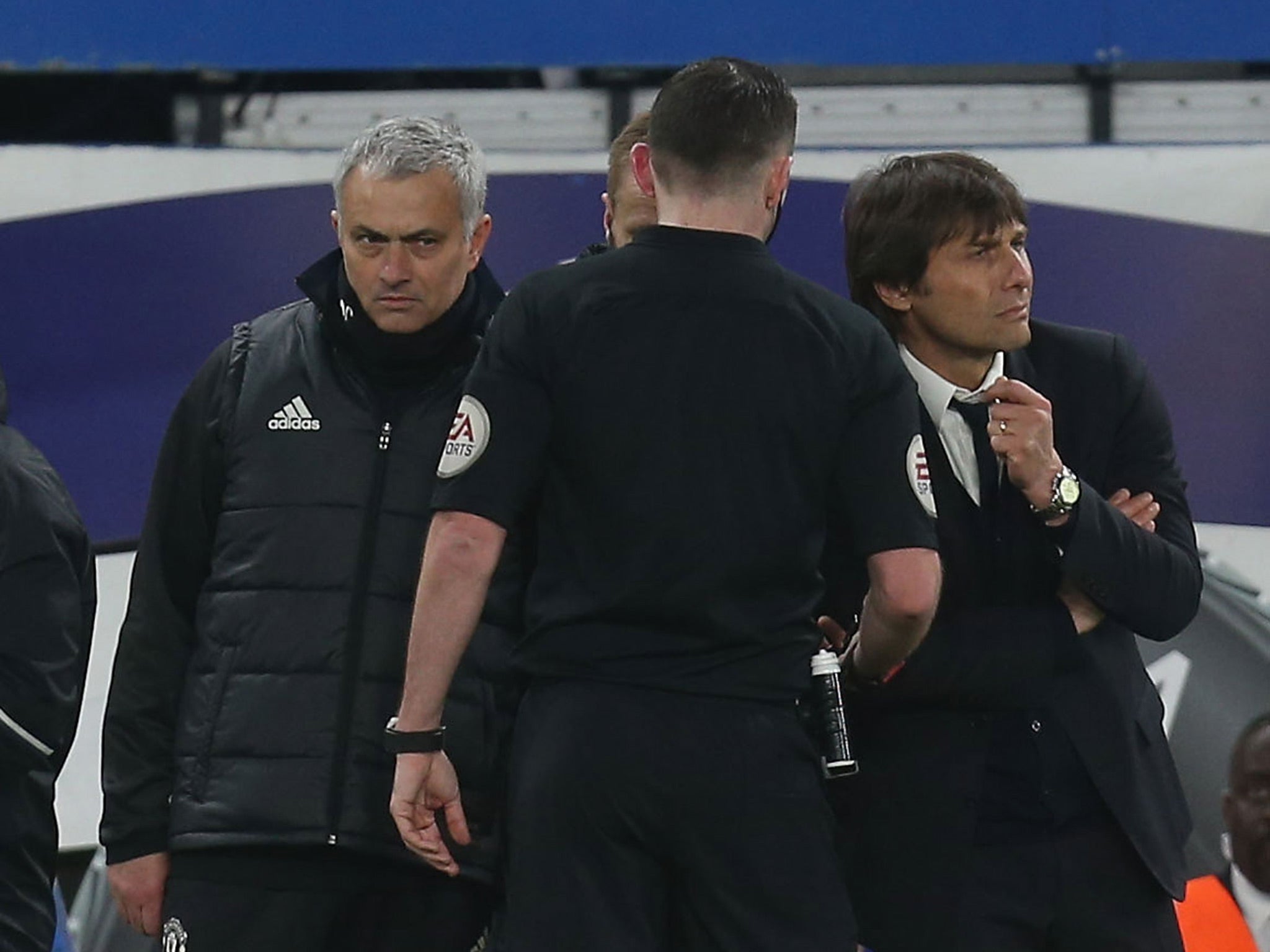 Jose Mourinho was unimpressed with Michael Oliver's decision to send off Ander Herrera