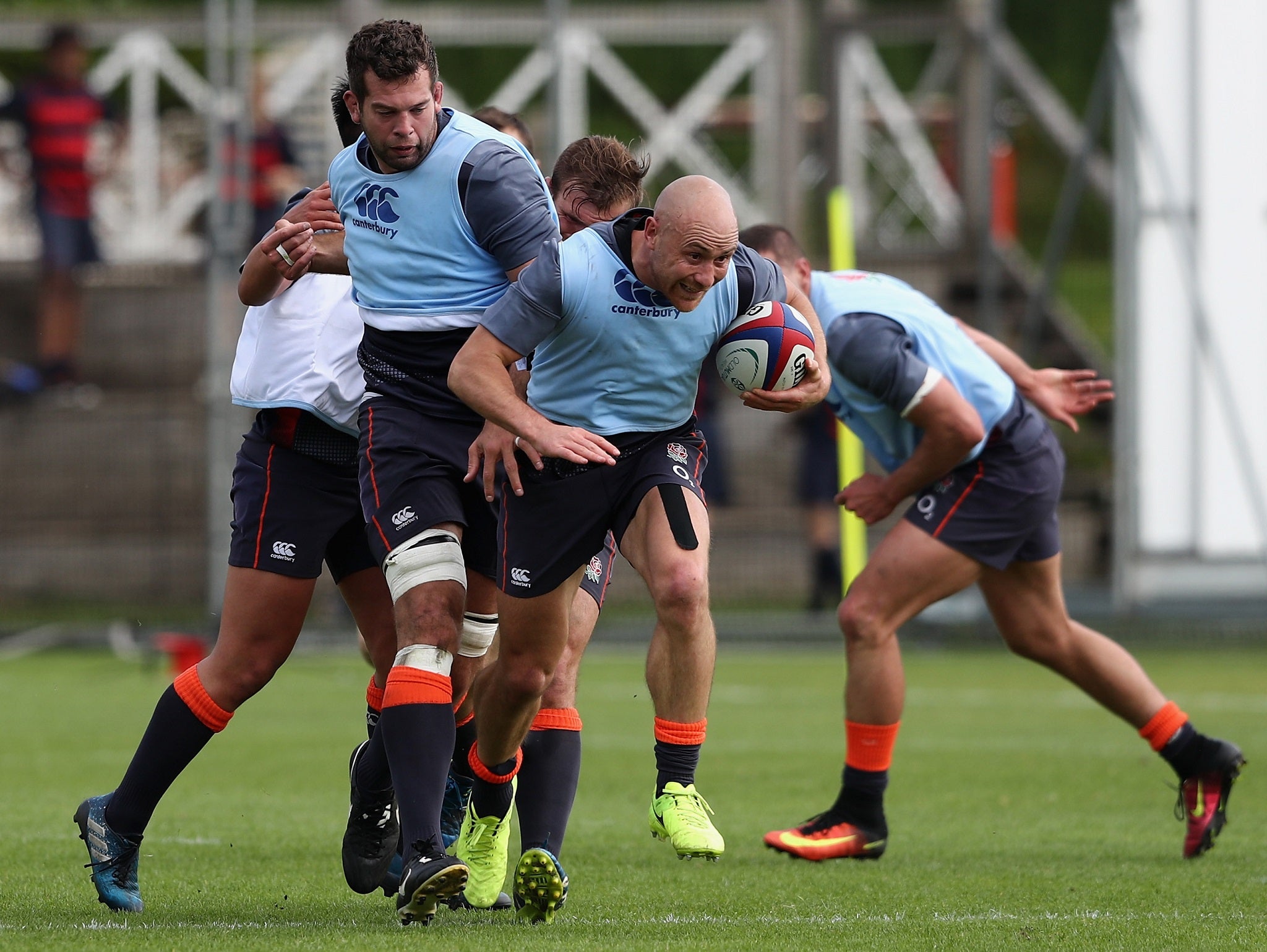 Heinz's inclusion in the England training squad caused controversy due to his New Zealand roots