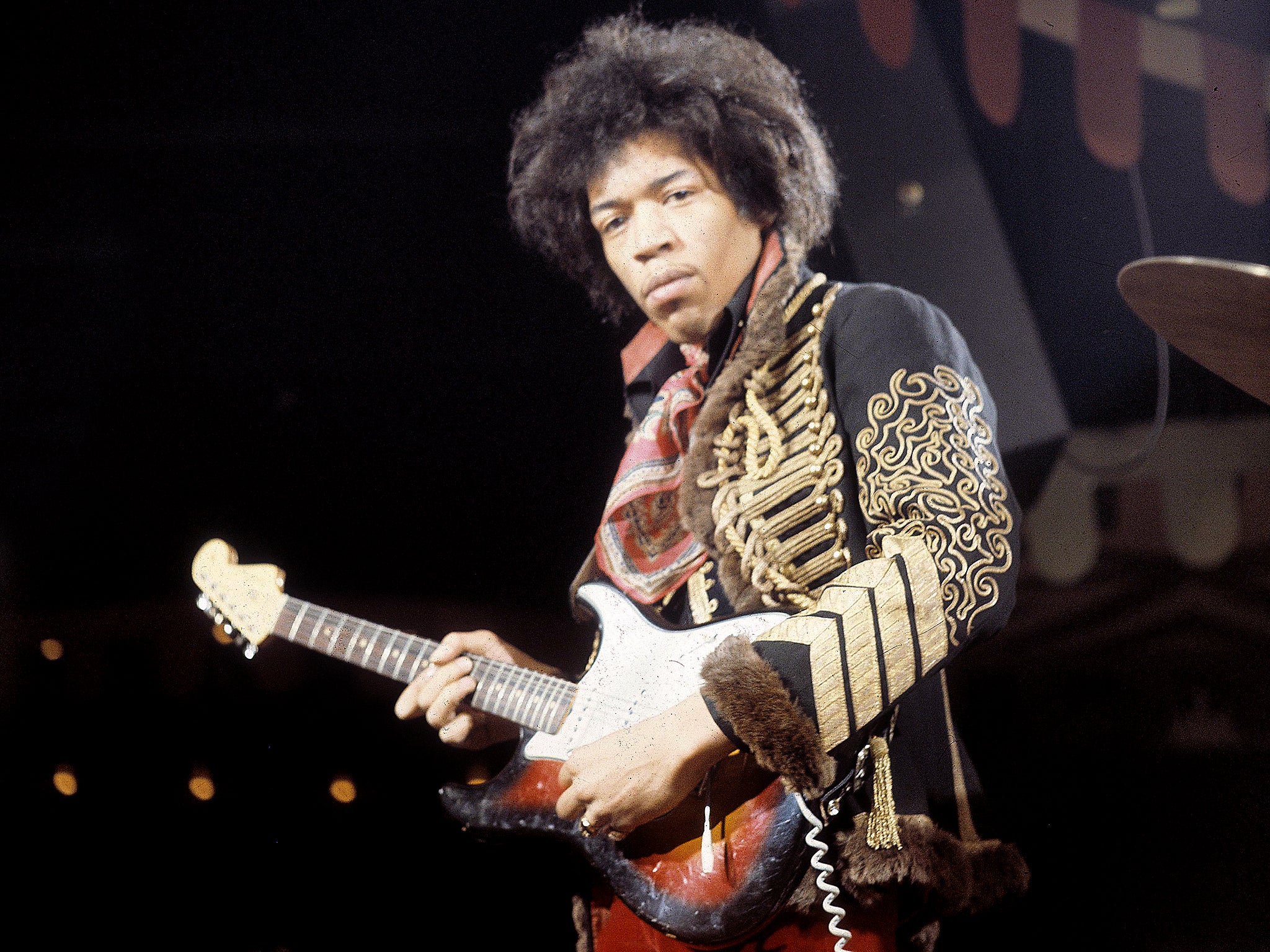 The Jimi Hendrix Experience in concert at the Marquee Club, London, Britain - 1967