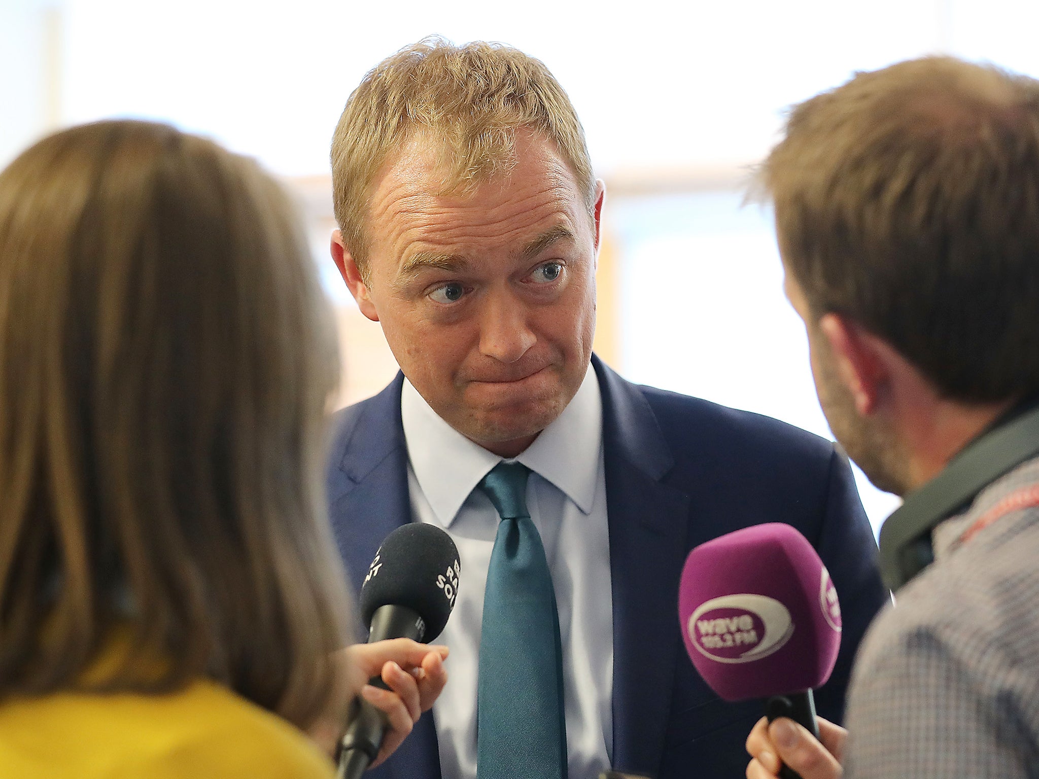 Liberal Democrat leader Tim Farron