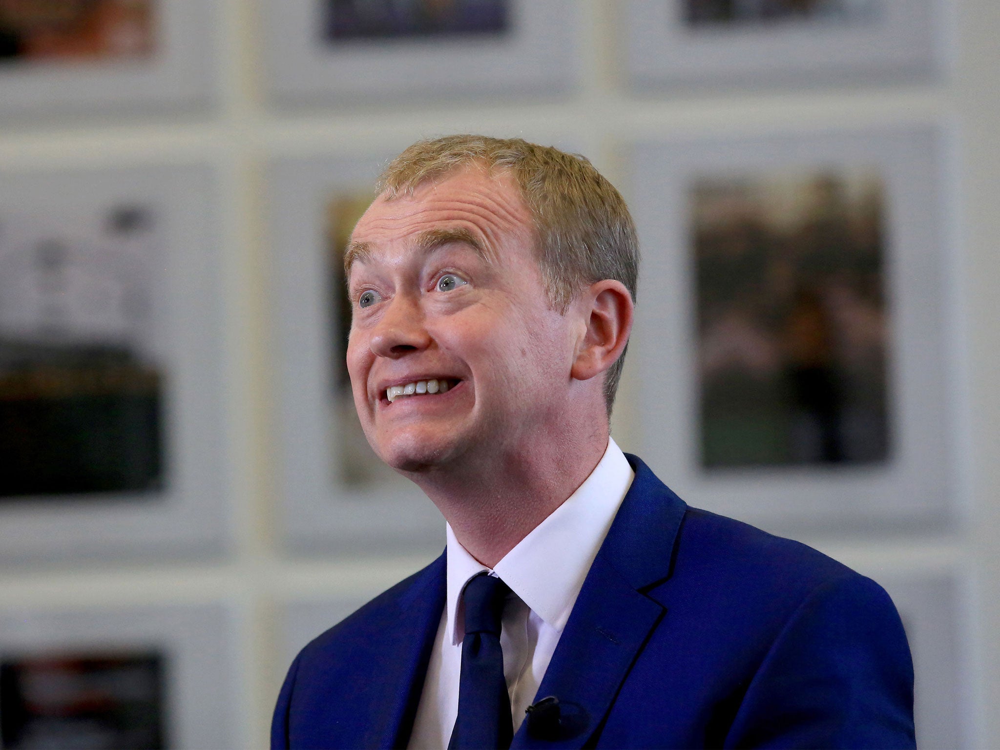 Tim Farron has apologised after failing to turn up to a vote on the Brexit trade bill