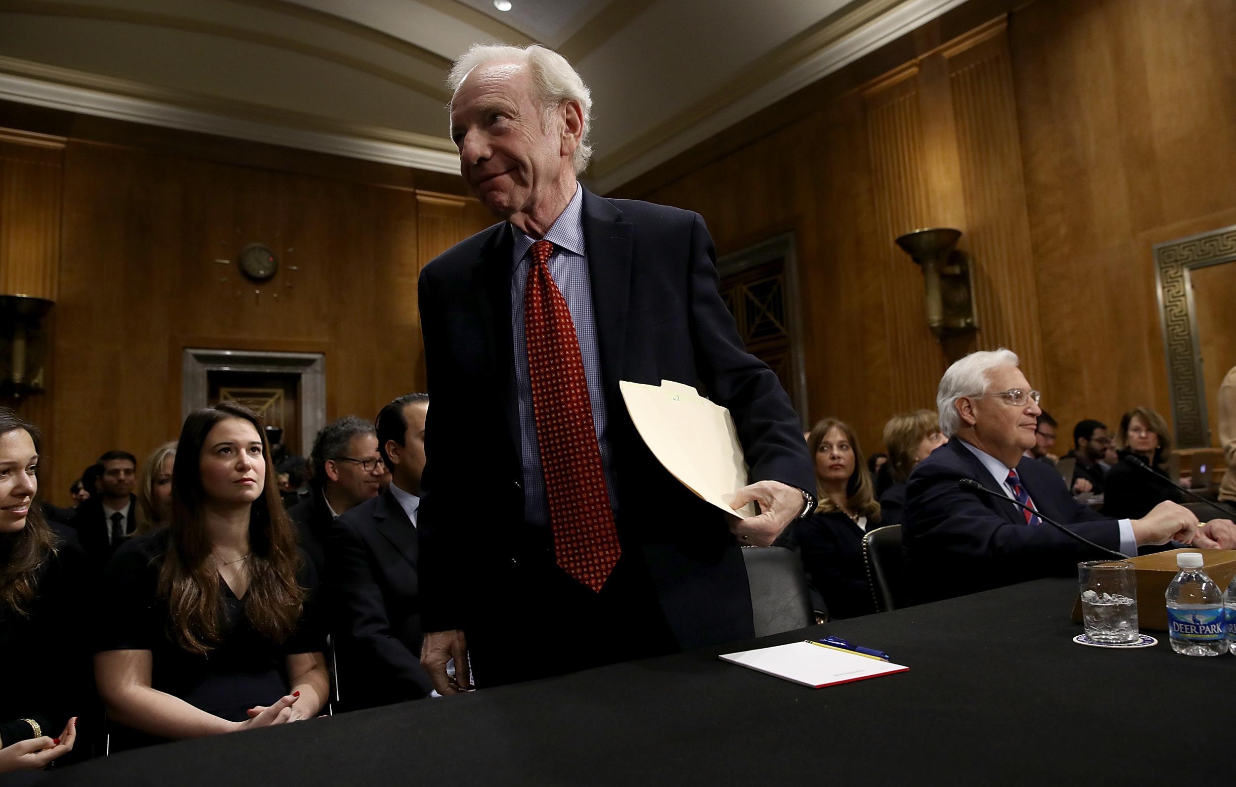 Donald Trump is interviewing former Senator Joe Lieberman for the FBI director role