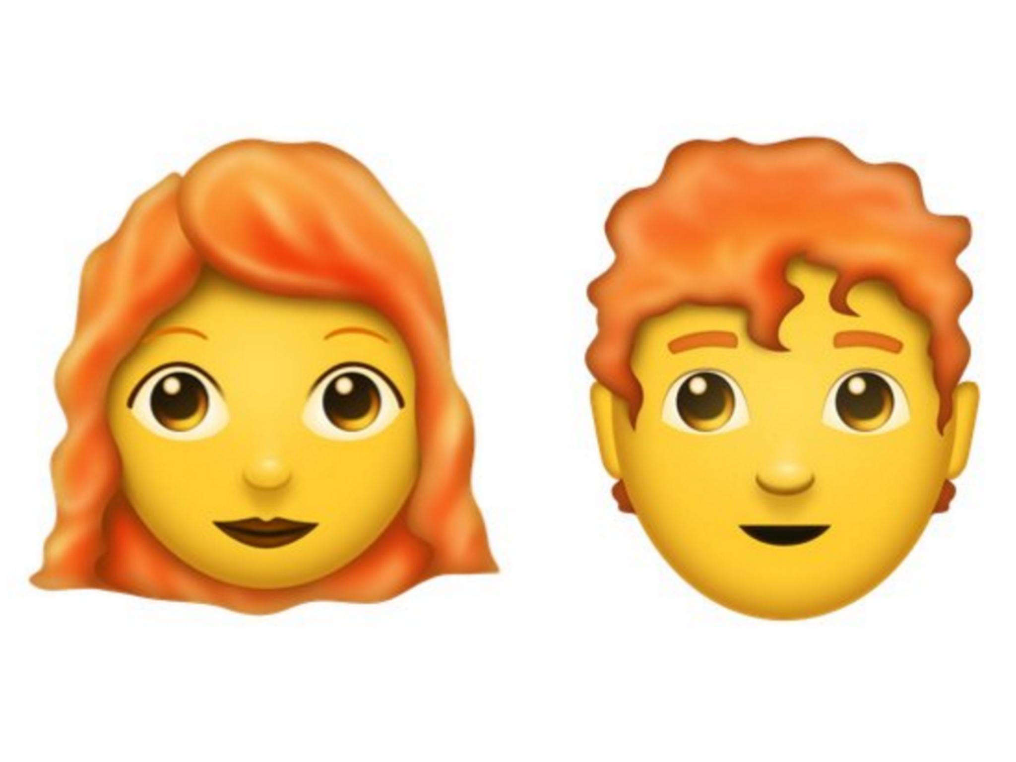 Over 21,000 people signed a petition calling for the creation of red-haired emoji