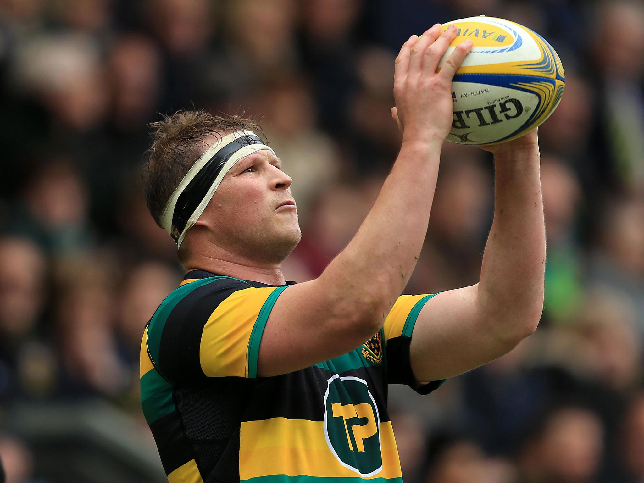 &#13;
Hartley is on club duty with Northampton Saints this weekend &#13;