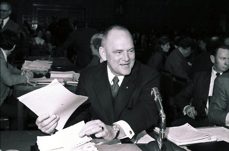 Louis Patrick Gray resigned as FBI director during the Watergate scandal