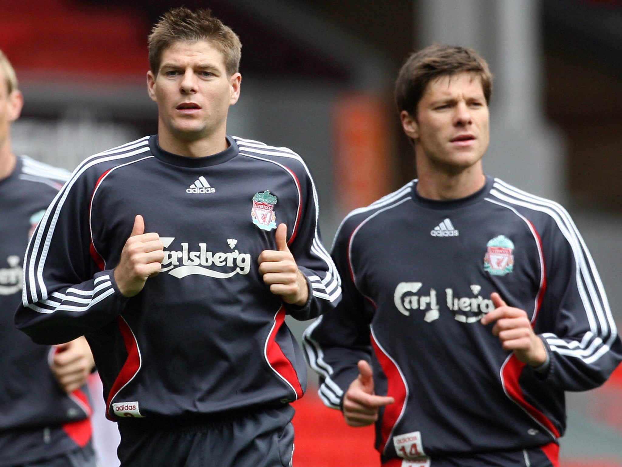 Steven Gerrard and Xabi Alonso formed a formidable partnership at Liverpool between 2004 and 2009