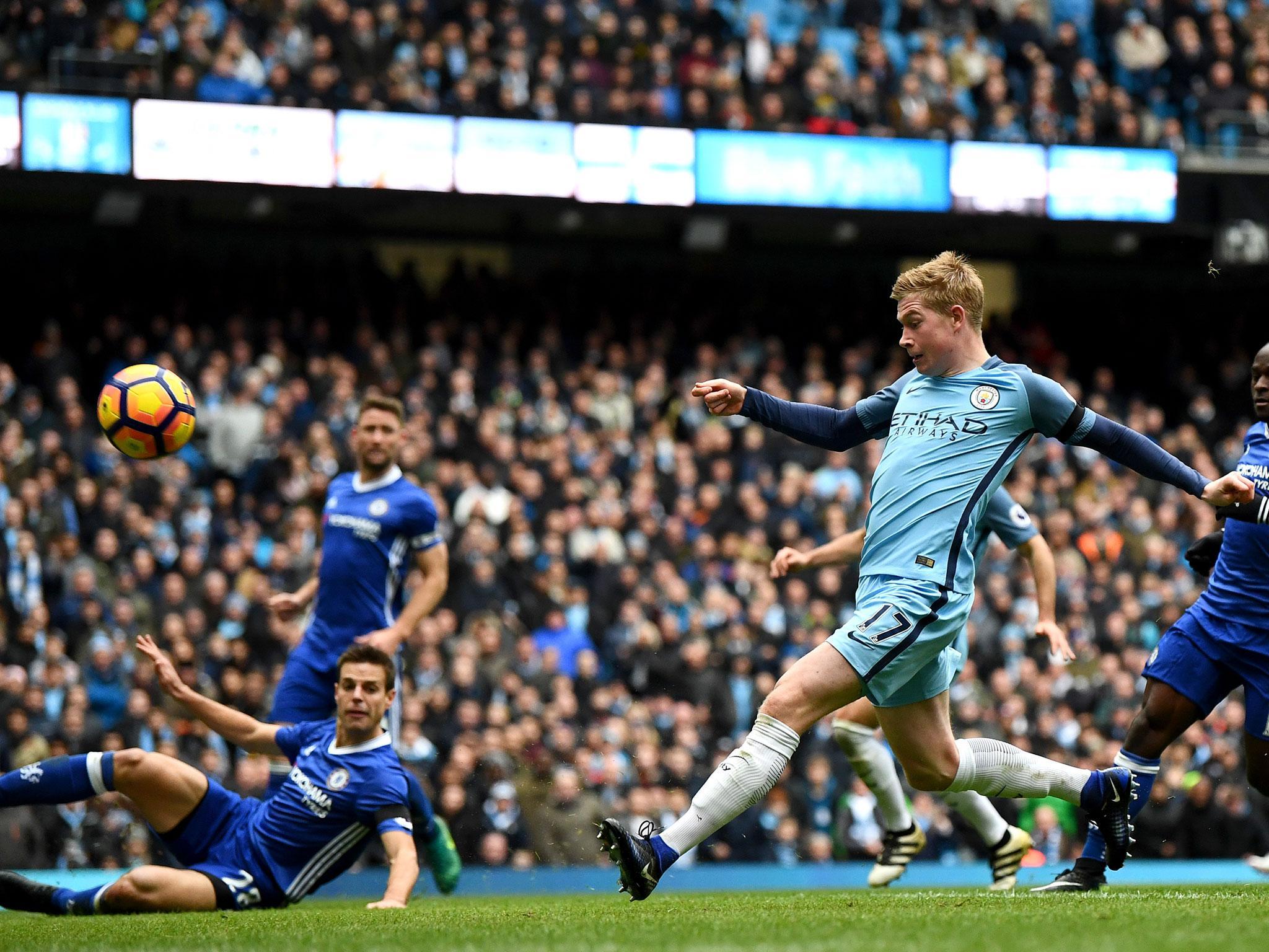 Kevin De Bruyne's miss proved pivotal in the Premier League title race