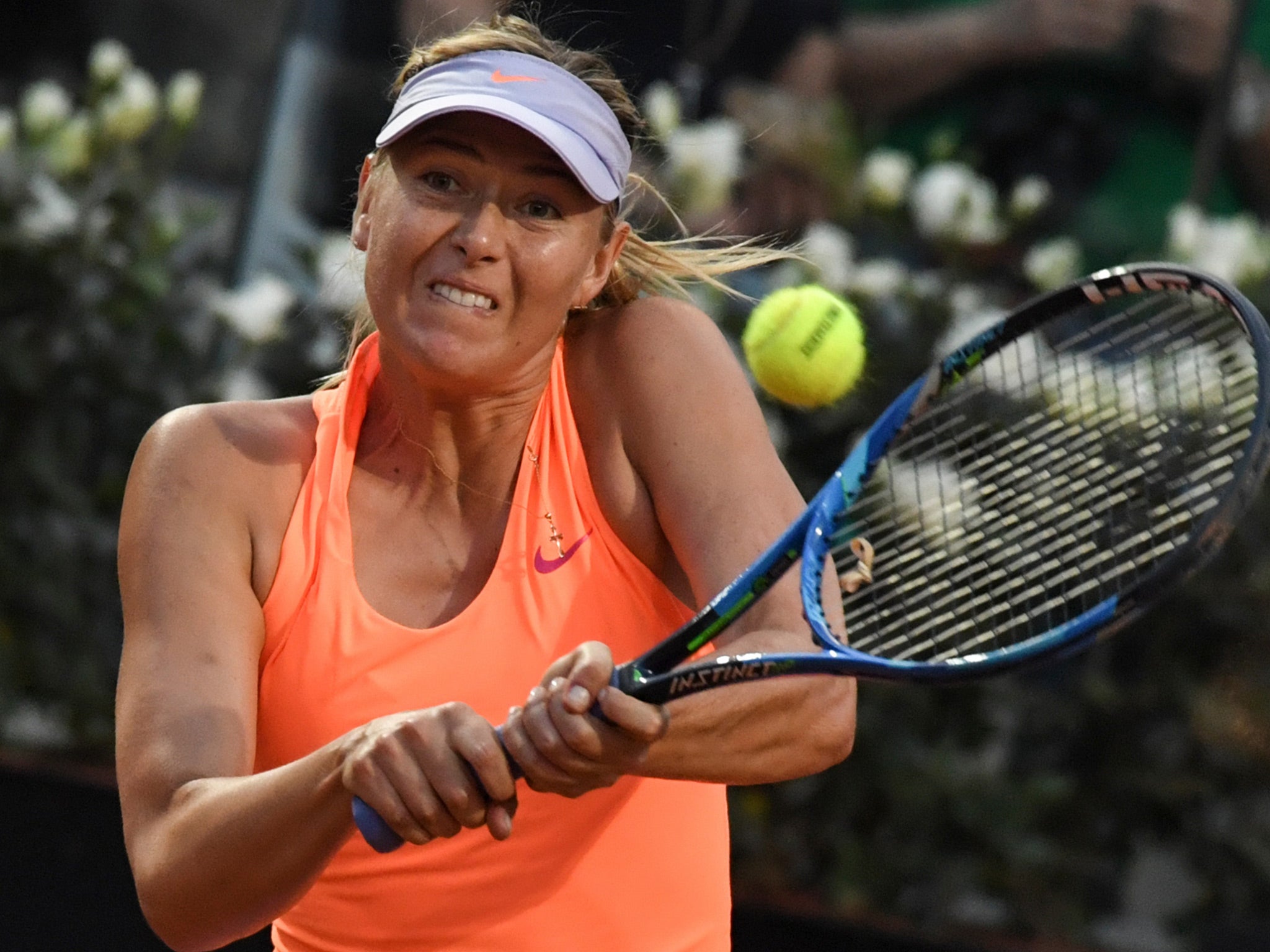 Maria Sharapova was denied a wildcard for the forthcoming French Open