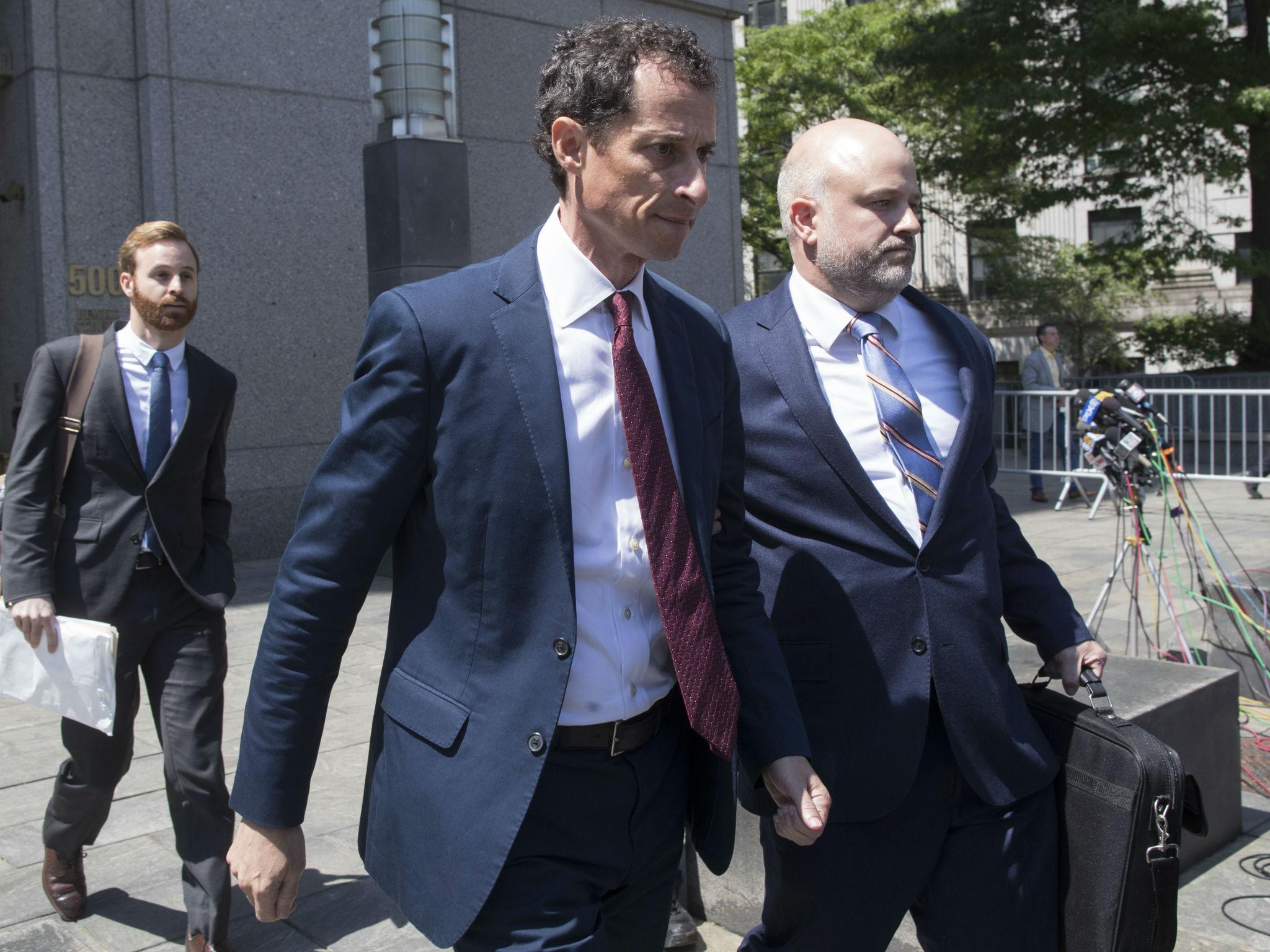 Anthony Weiner, at a previous court hearing