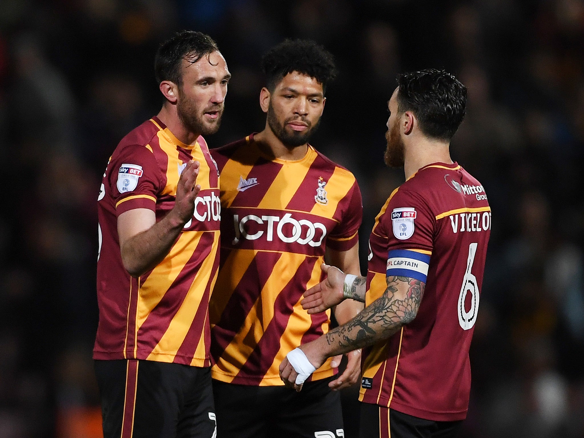 Bradford saw off Fleetwood Town in the semi-finals