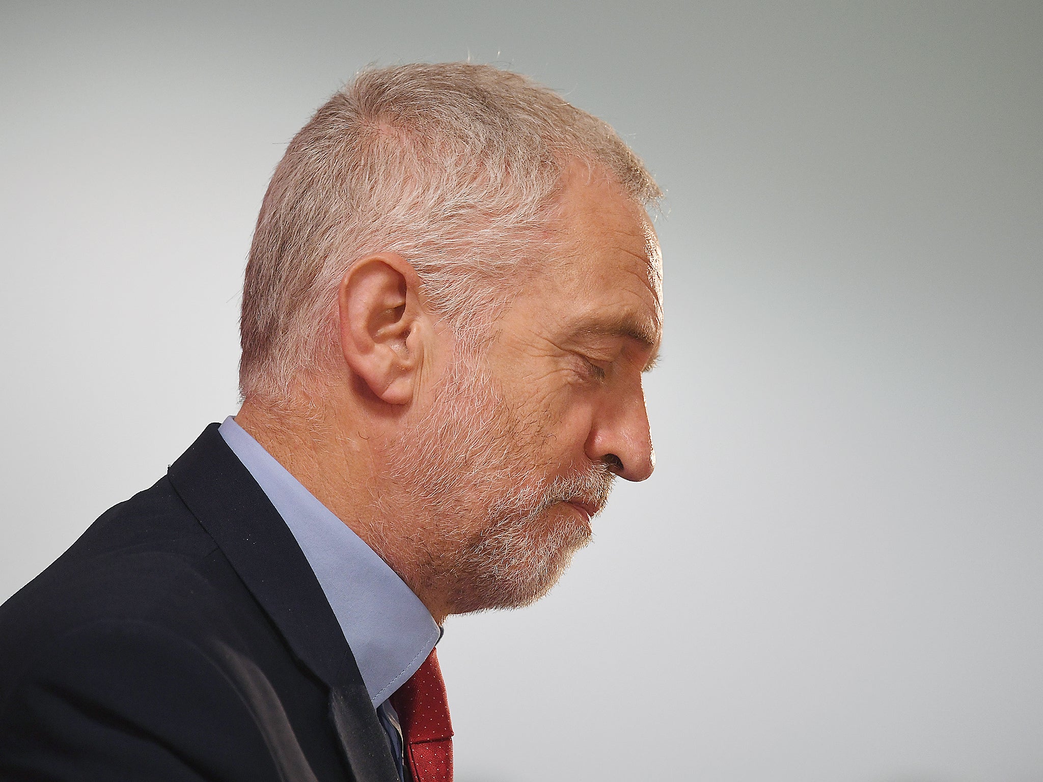 Labour leader Jeremy Corbyn speaks in Peterborough