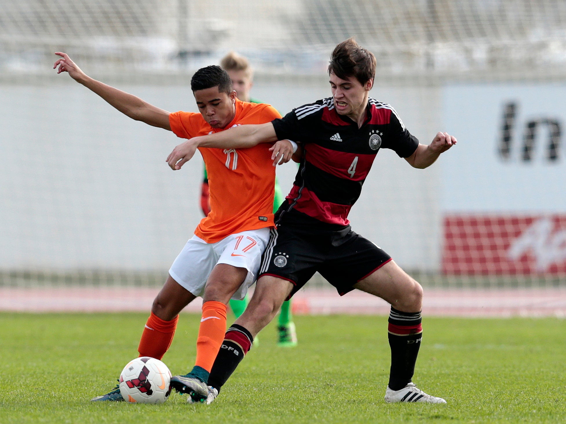 Kluivert has also featured for Holland's youth teams