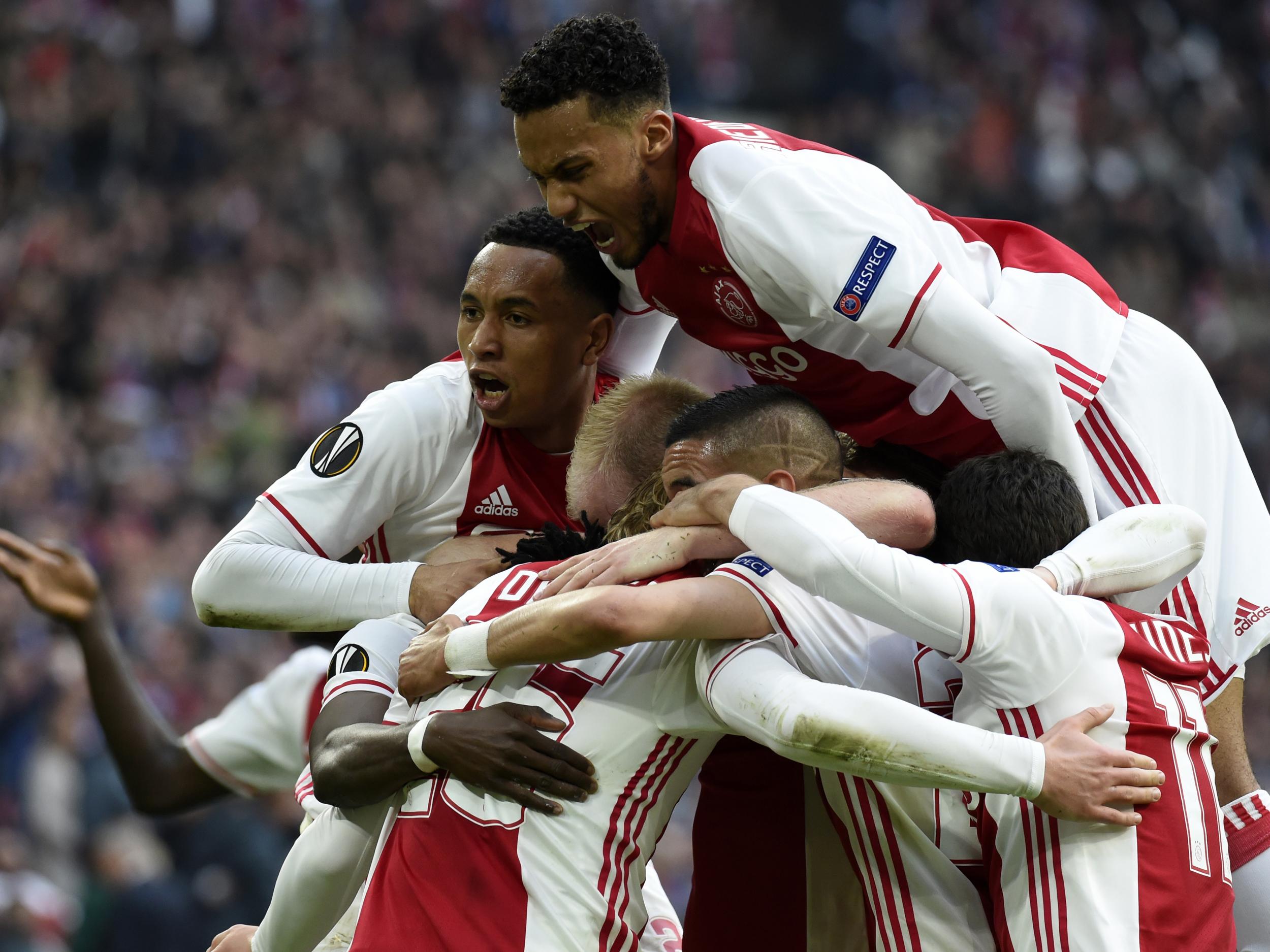 Ajax will play United in the Europa League final