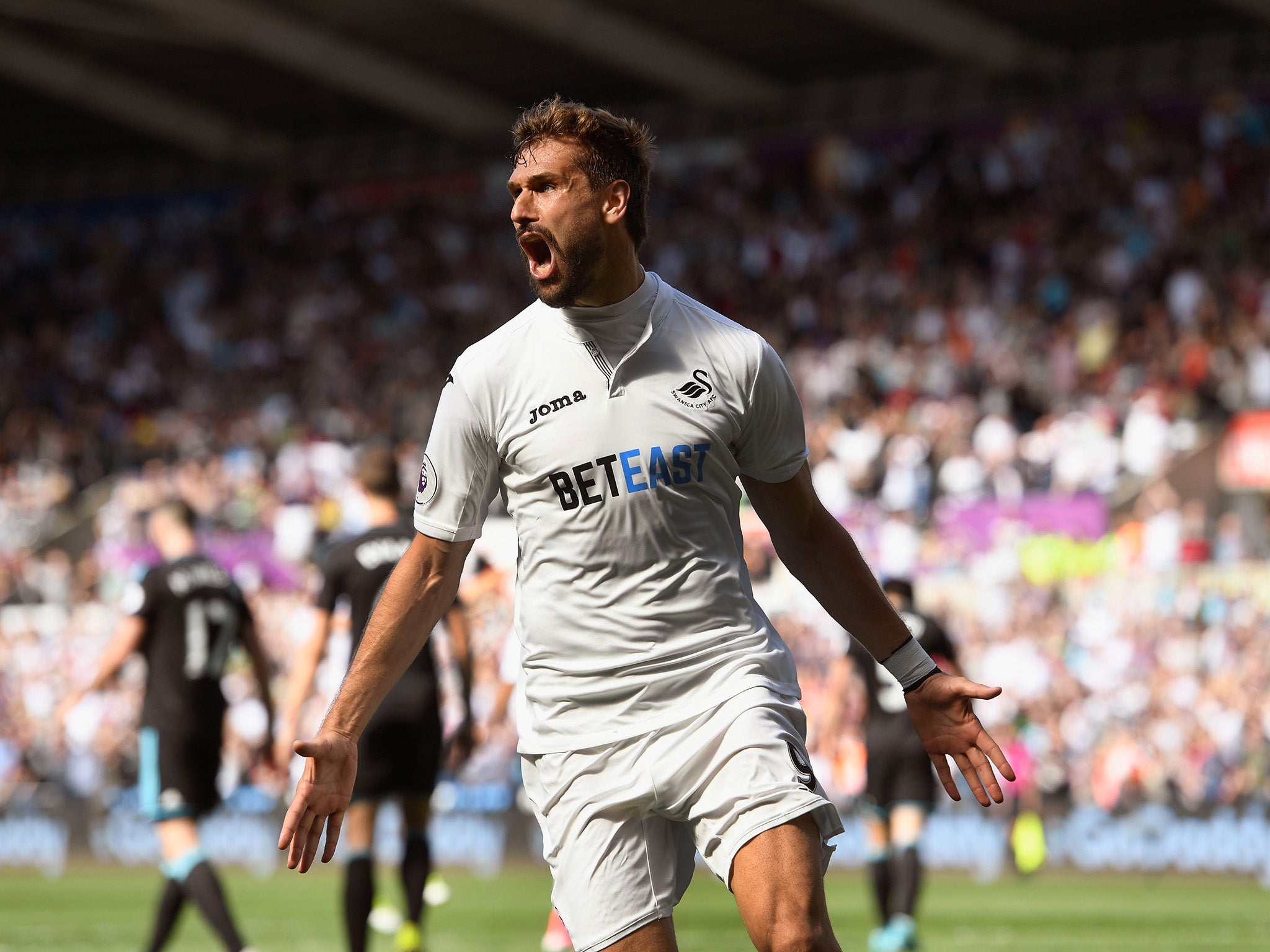 It was Llorente's 15th goal of the season