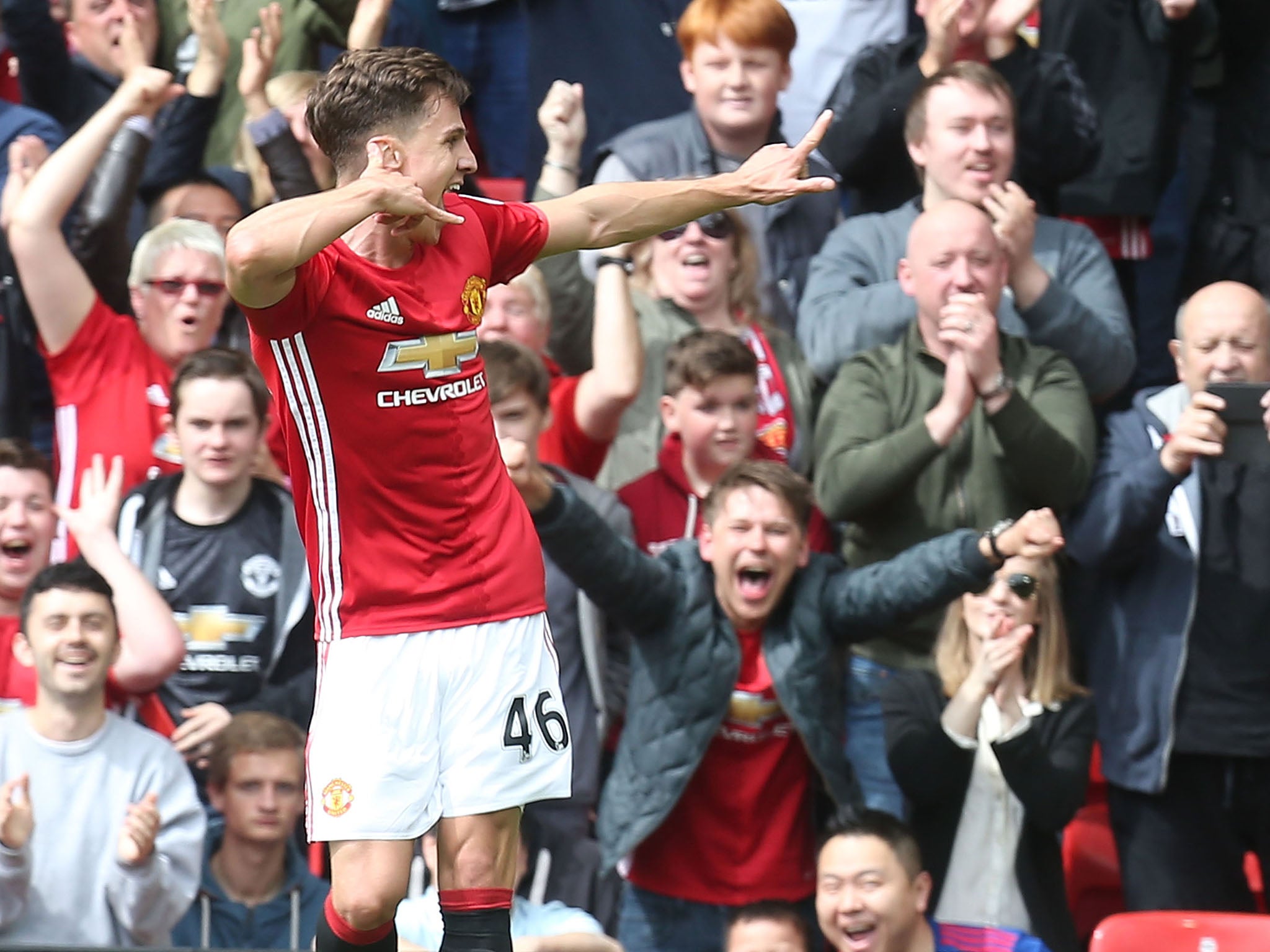 Harrop is United's 100th Premier League goalscorer