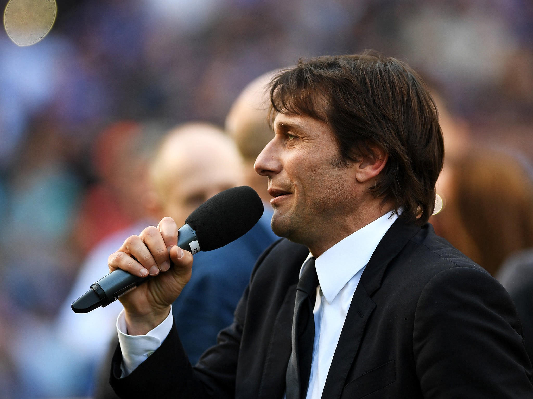 Conte is currently taking his first holiday since becoming Blues boss