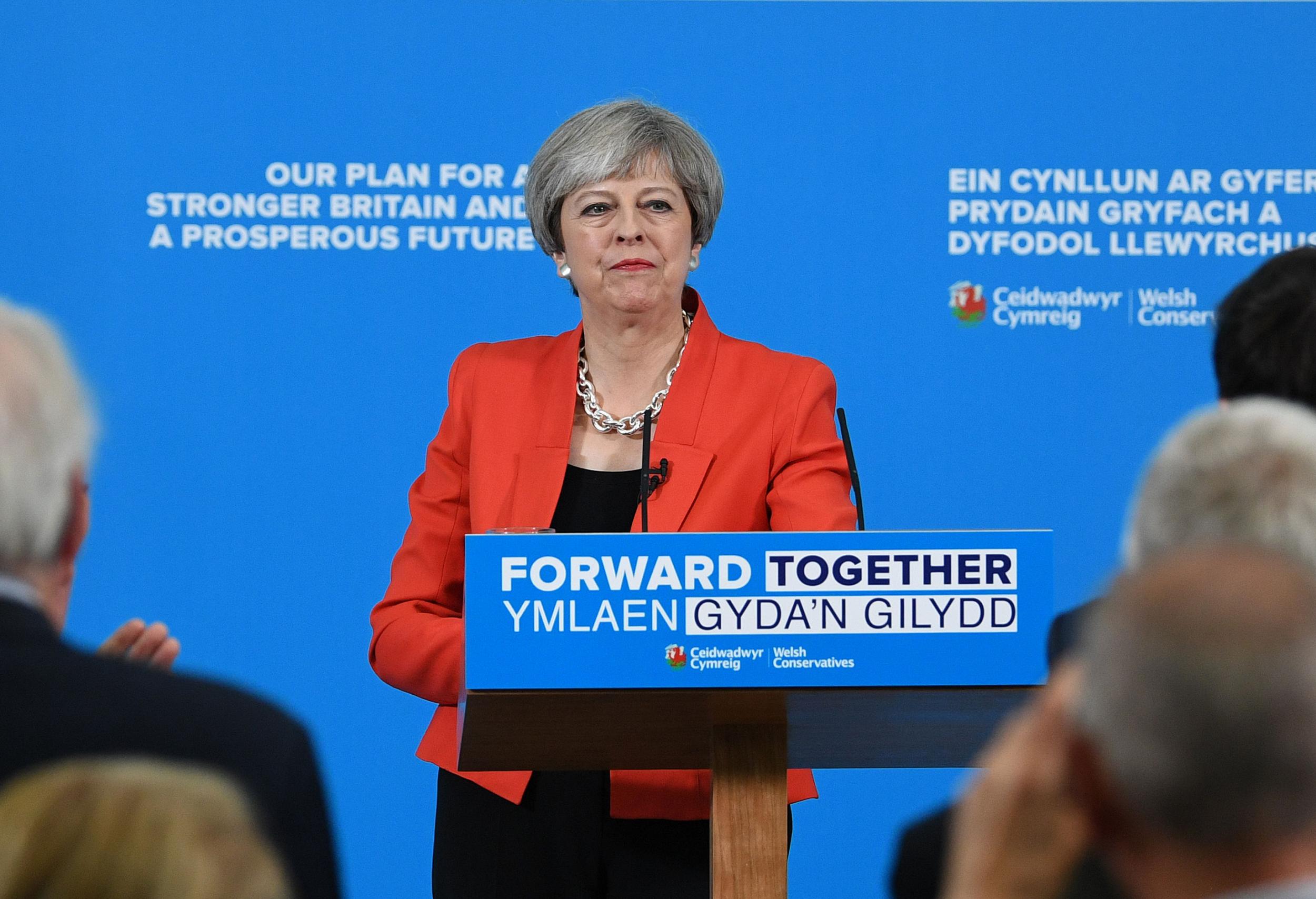 May has U-turned on the so-called 'dementia tax'