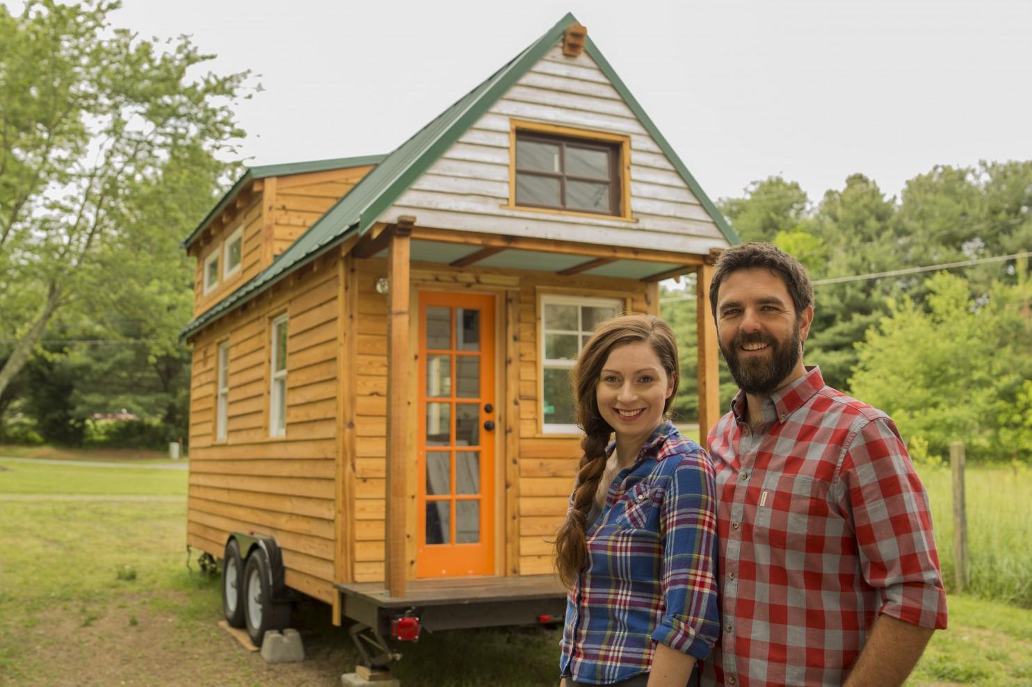 Alexis Stephens and Christian Parsons have taken their home across 27 states while working on a documentary about the tiny house movement