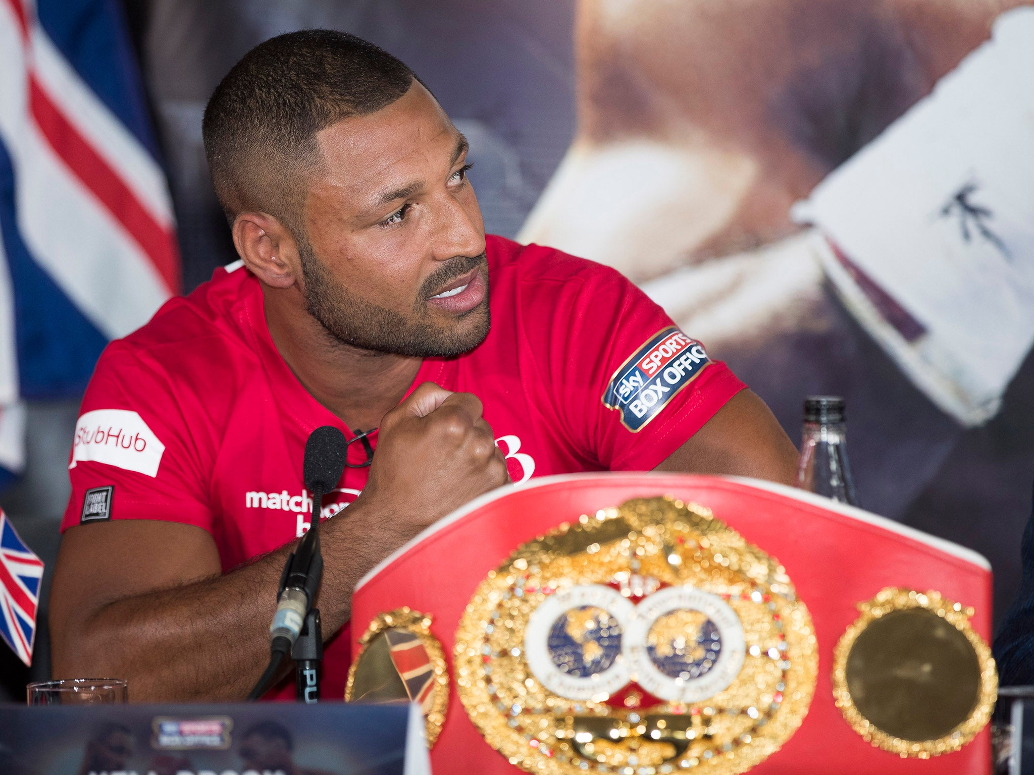 It is Brook's first return to the ring since losing to Gennady Golovkin last year