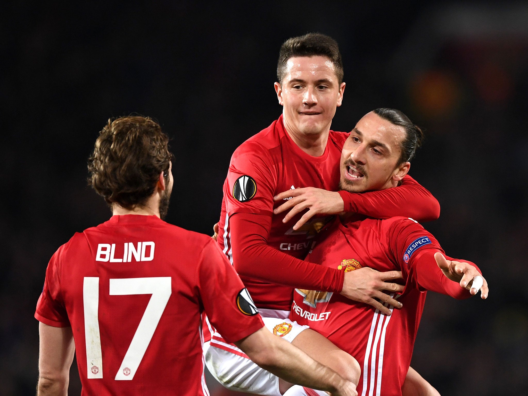 Herrera has talked up Ibrahimovic's impact on his United teammates