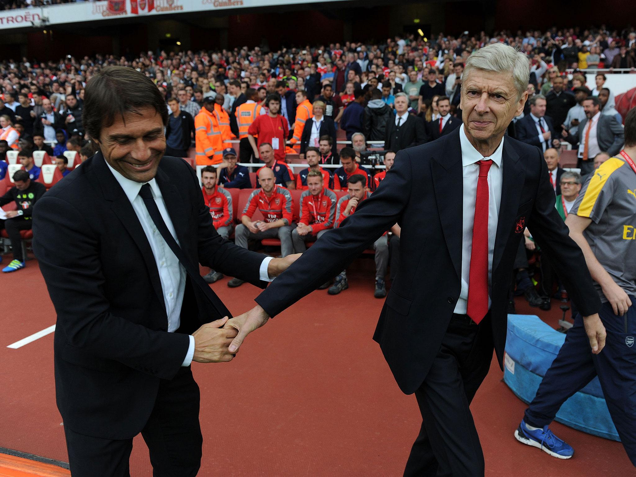 Antonio Conte and Arsene Wenger will face off in the FA Cup final