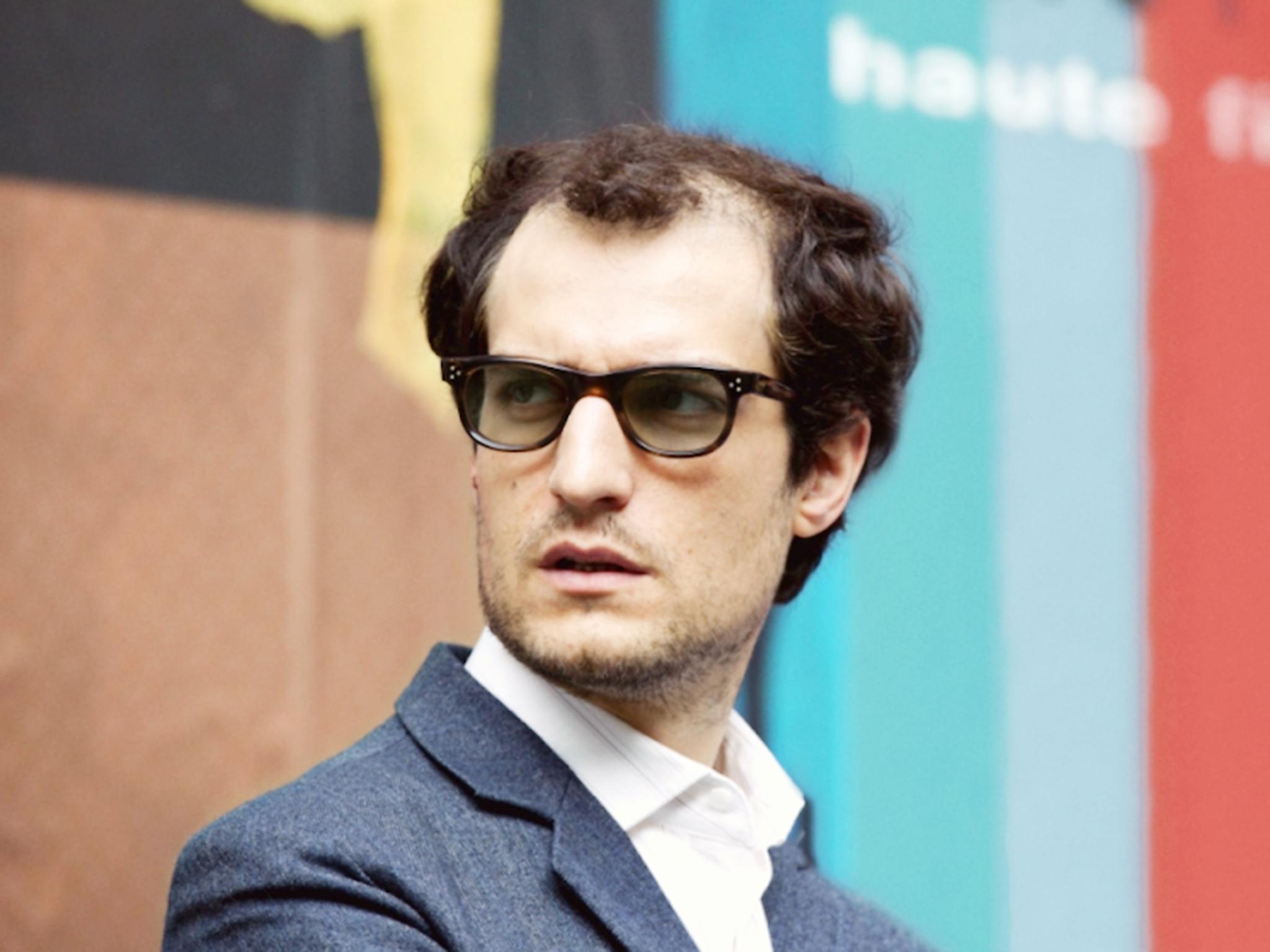 Louis Garrel playing Jean Luc Godard in 'Redoubtable'