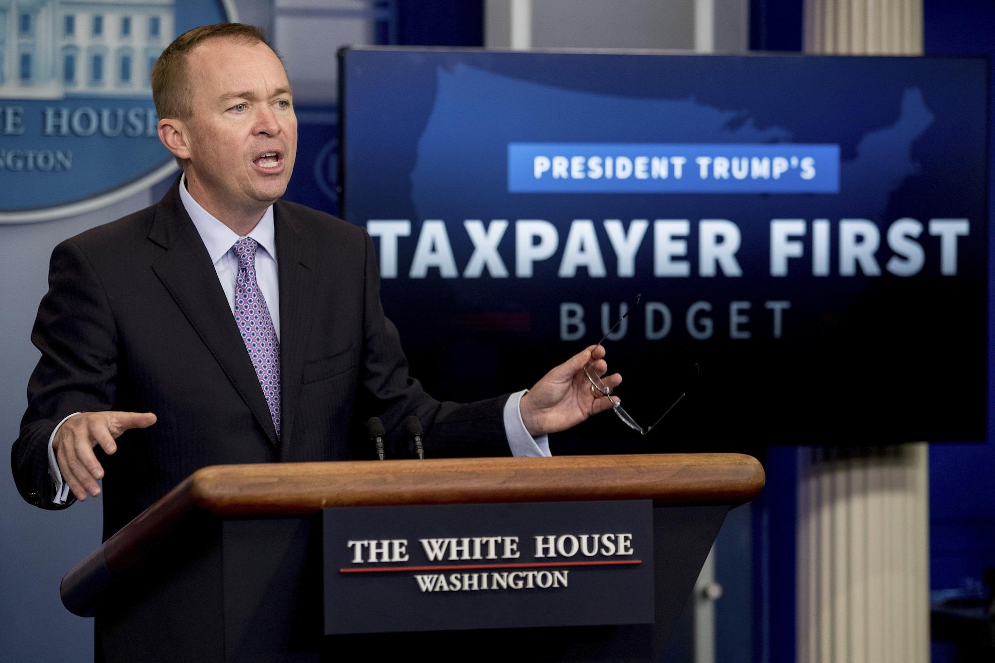 Budget Director Mick Mulvaney