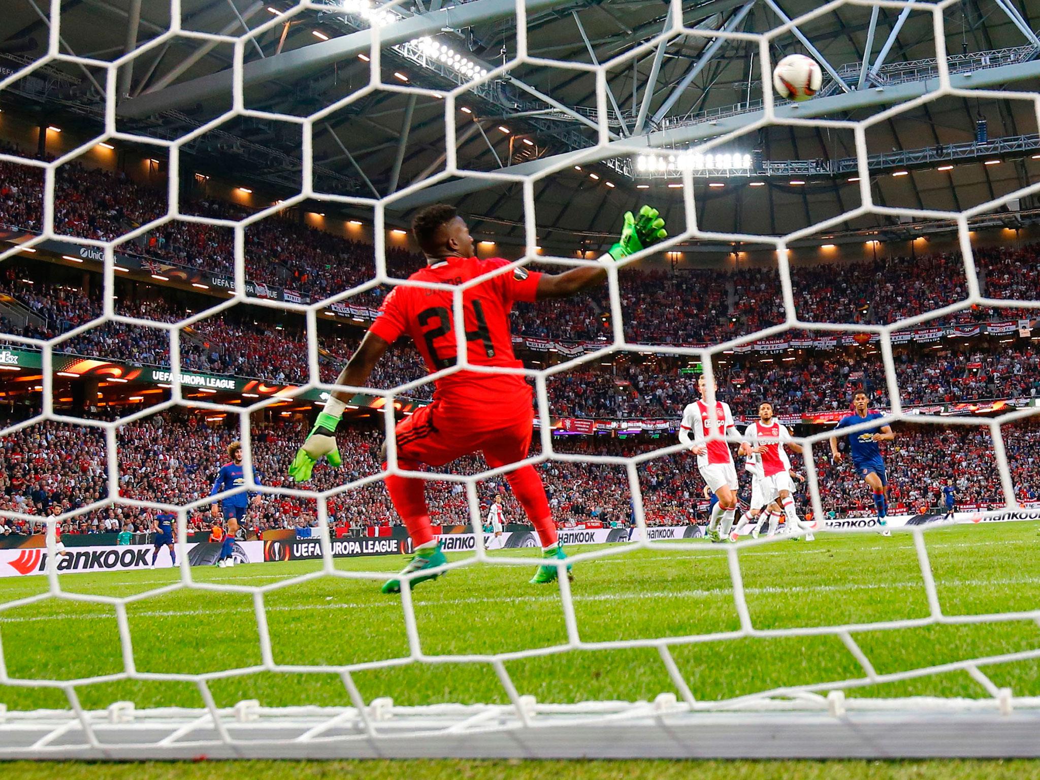 Was little he could have done about United's first but could have more assertive for the second.