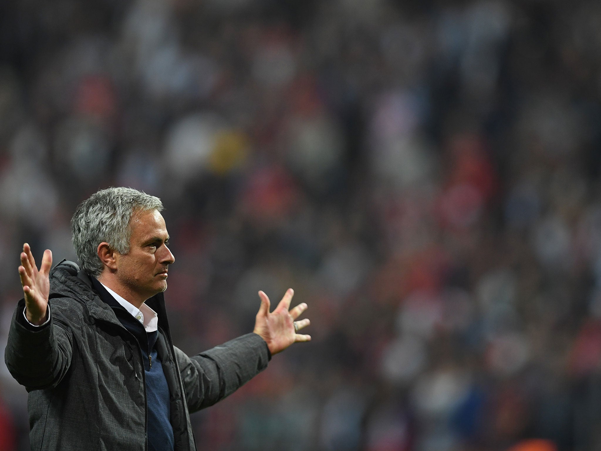 Jose Mourinho has endured a turbulent first year at United