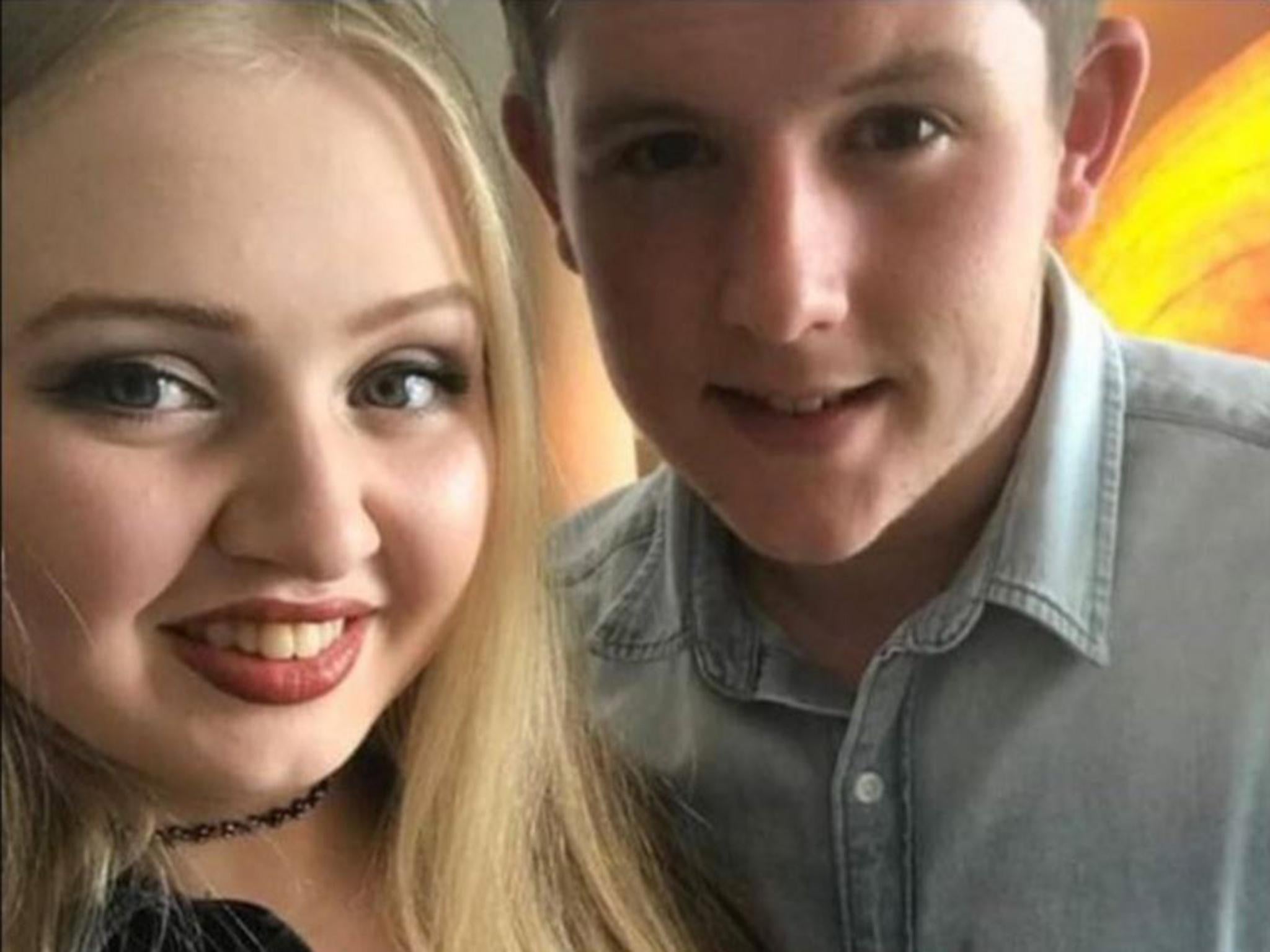 Chloe Rutherford and Liam Curry were ‘perfect in every way for each other’, their families have said