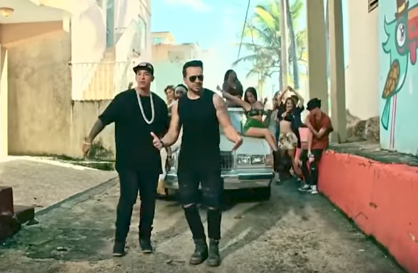 A still from the 'Despacito' remix video ft. Justin Bieber