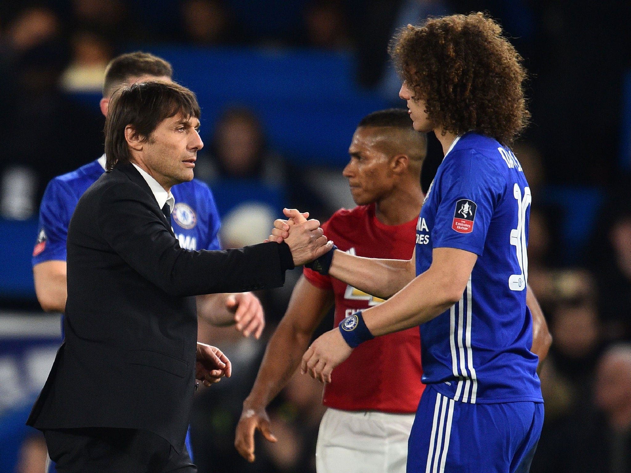 &#13;
Luiz last season established himself as one of Conte's key players &#13;