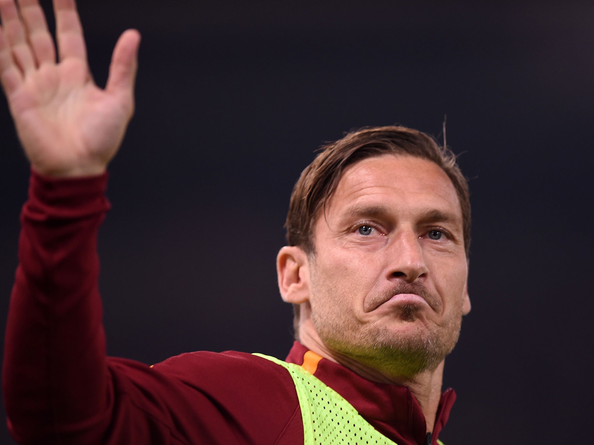 Francesco Totti made his senior debut for Roma on 28 March 1993