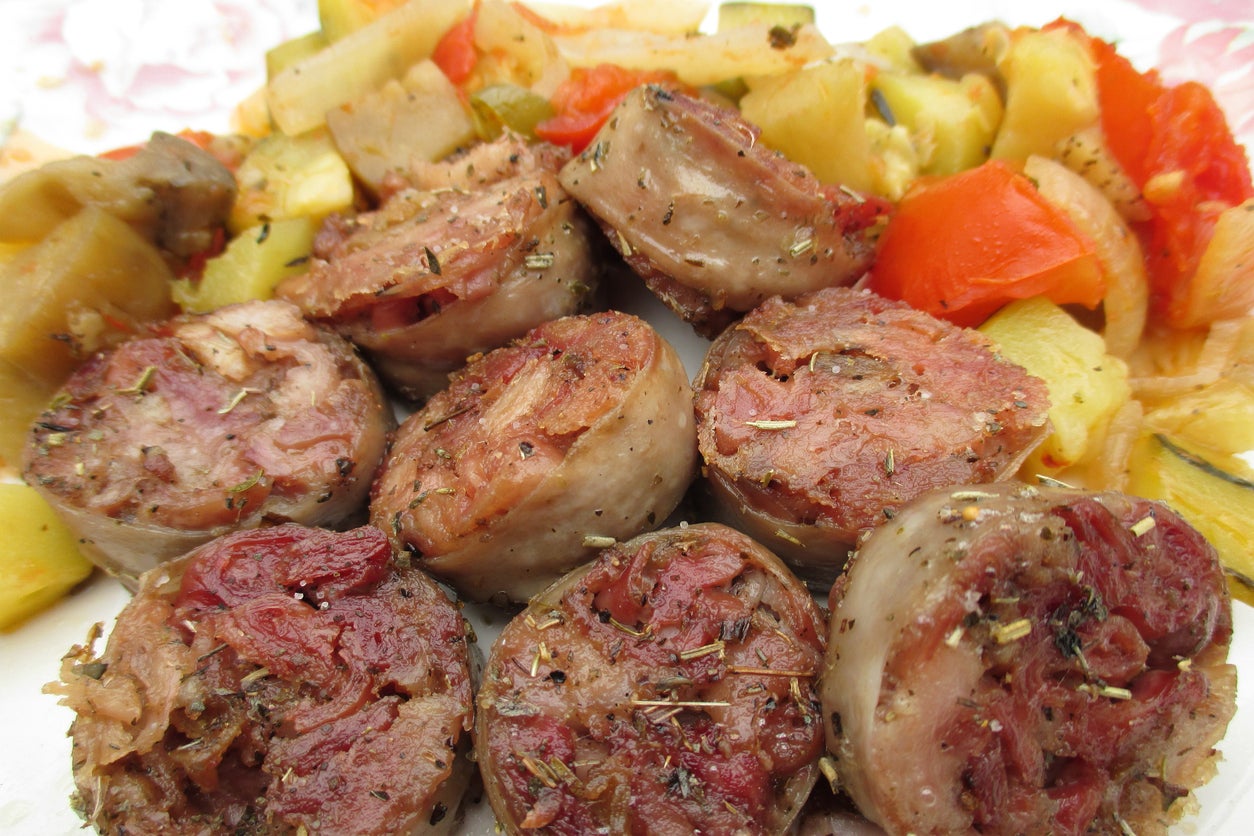 Andouillette sausage is considered an acquired taste (Getty/iStockphoto)