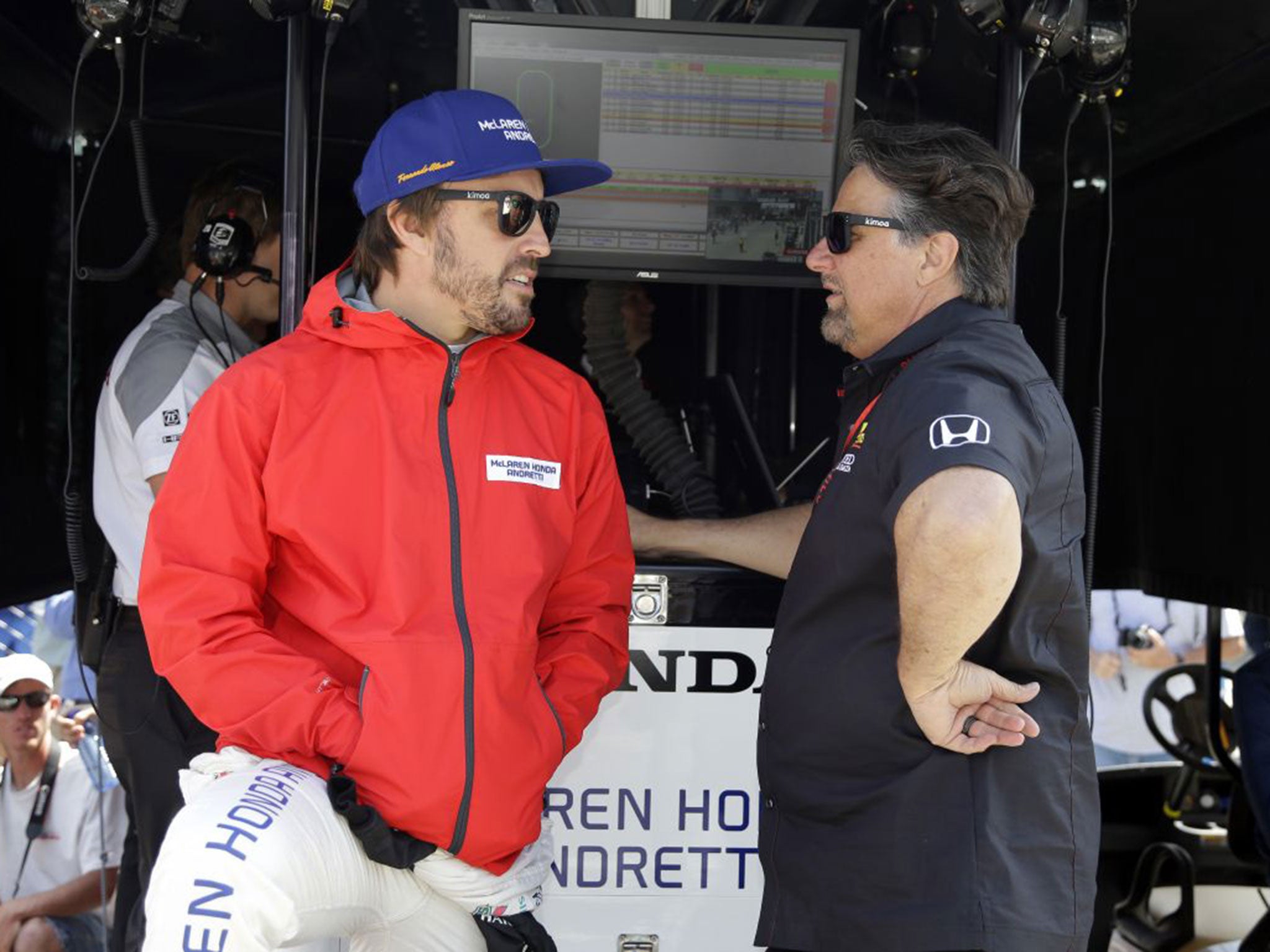 &#13;
Fernando Alonso's future at McLaren remains unclear &#13;