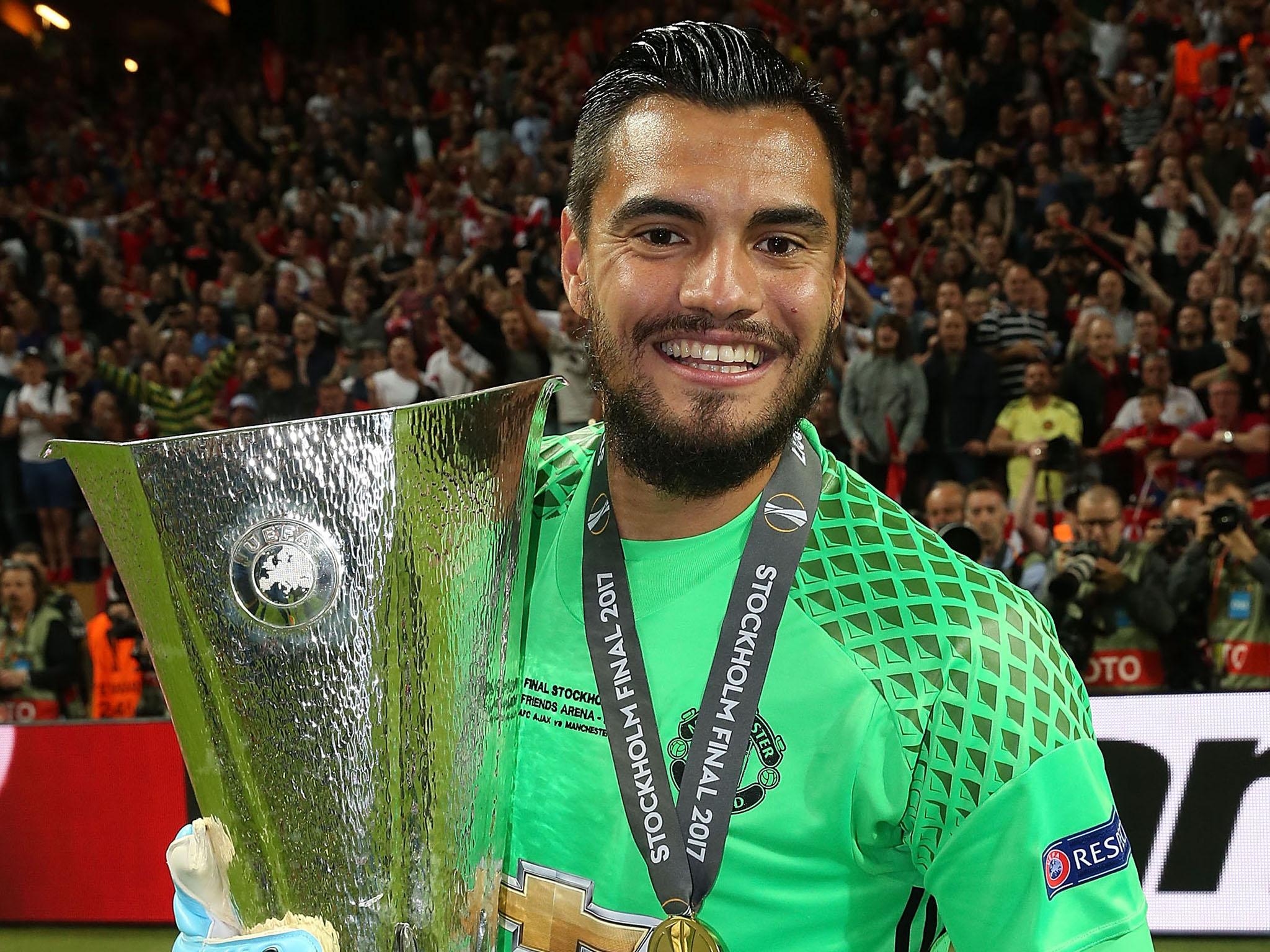 &#13;
Sergio Romero was Jose Mourinho's Europa League goalkeeper &#13;