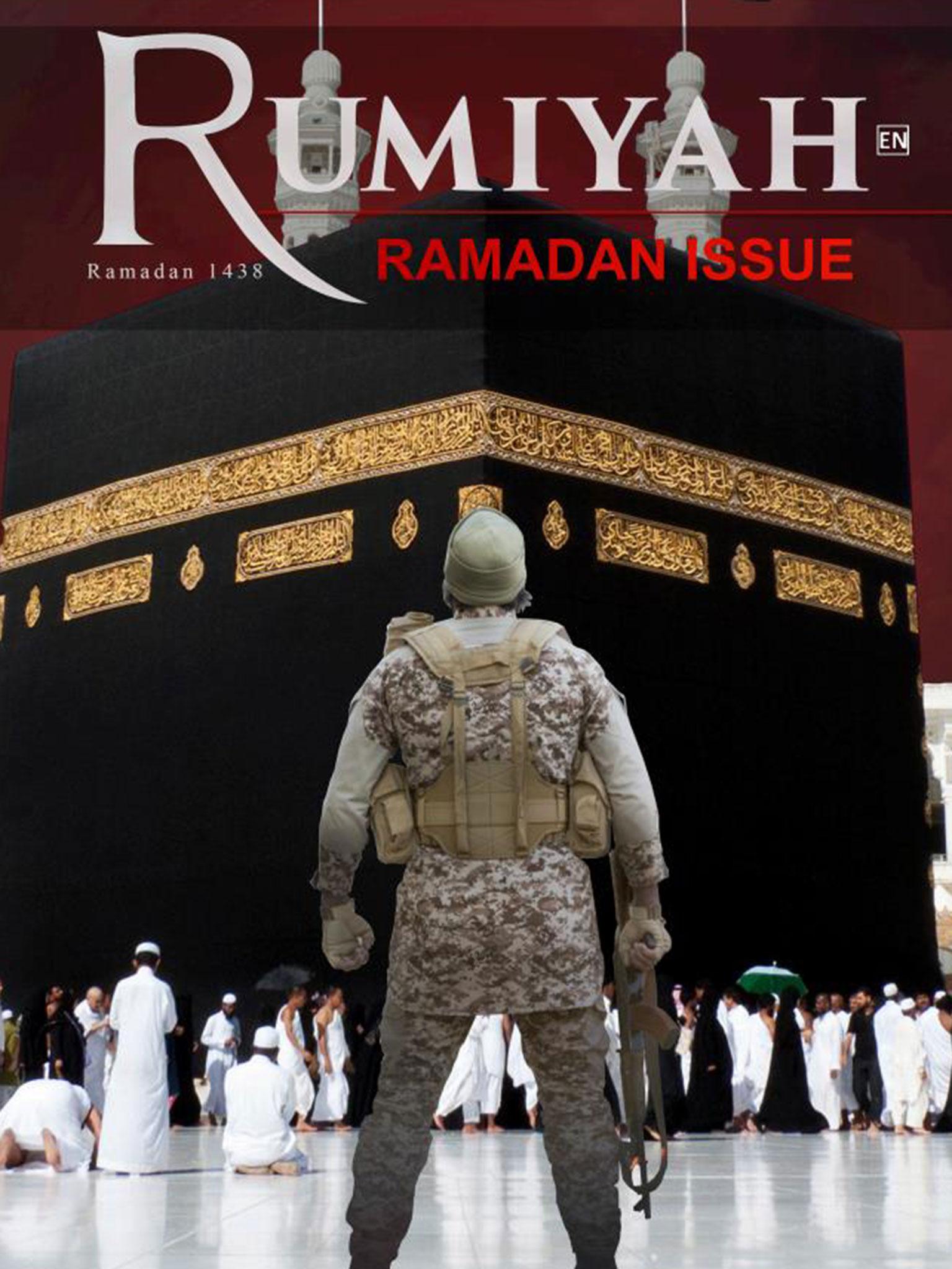 Isis launched a special issue of its Rumiyah propaganda magazine calling for terror attacks during Ramadan on 26 May