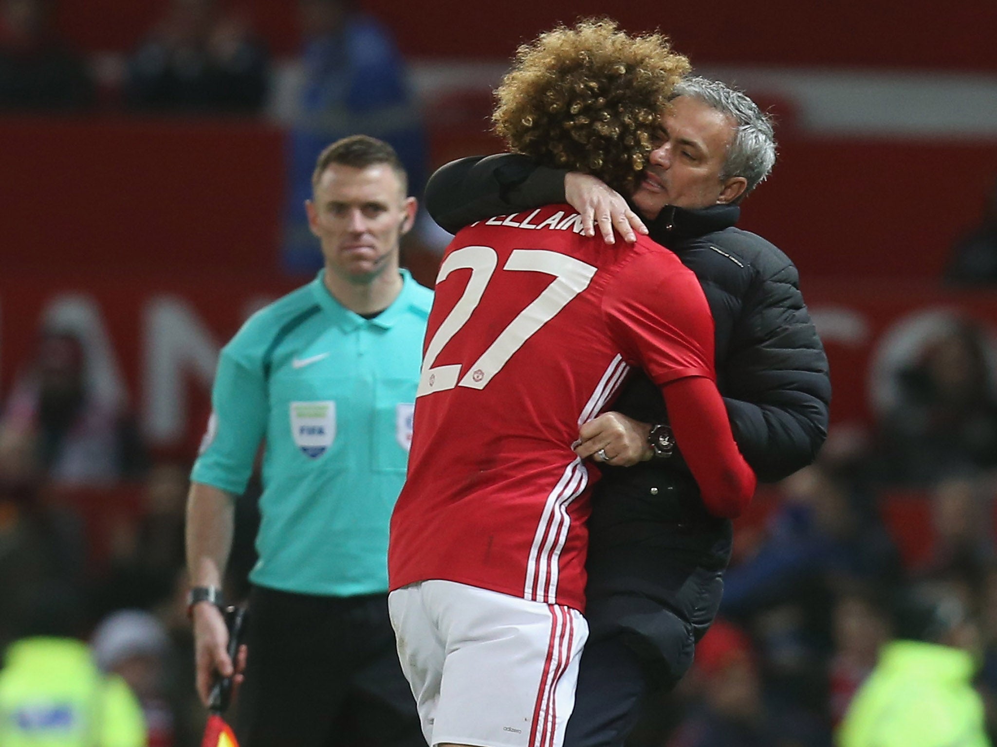 Fellaini has enjoyed a resurgence since Mourinho took over at Old Trafford