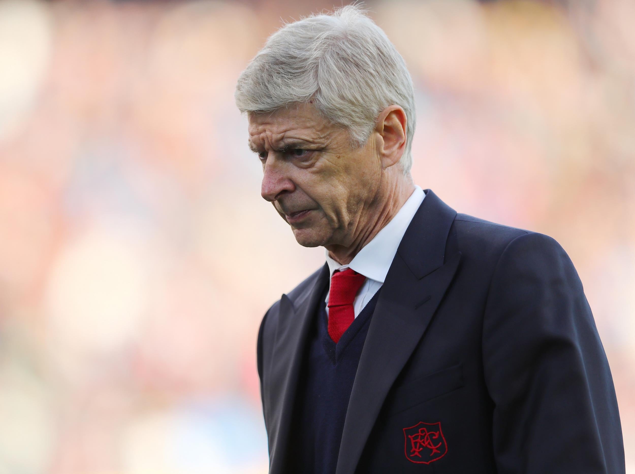 Wenger failed to finish in the top four for the first time in his career