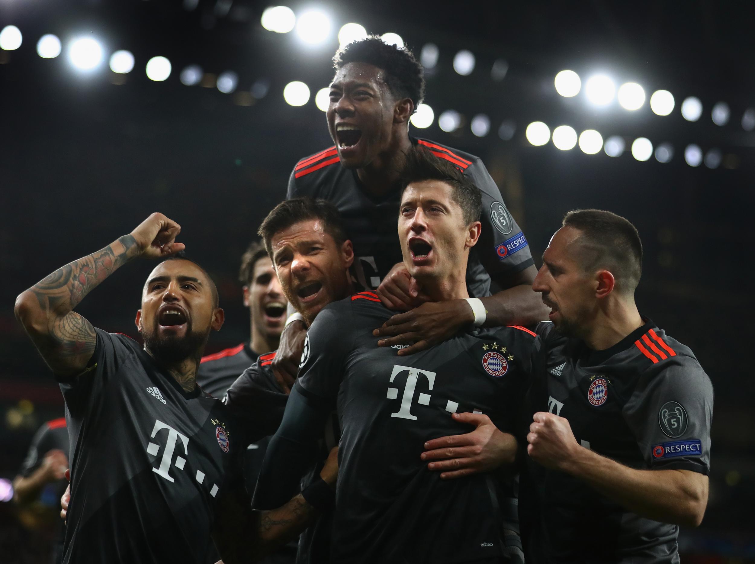 Bayern thrashed Arsenal in the Champions League