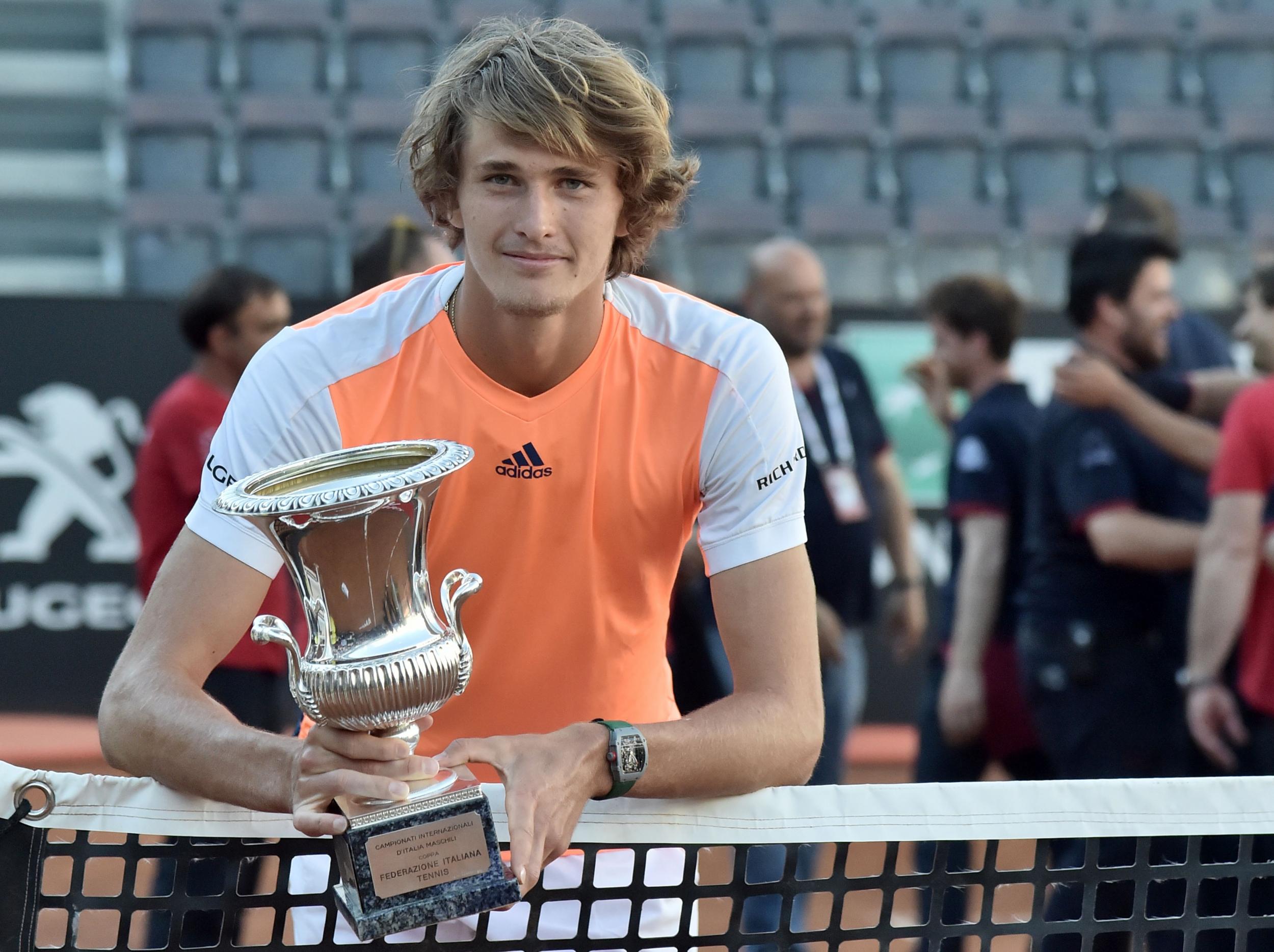 Zverev upset Djokovic in Rome