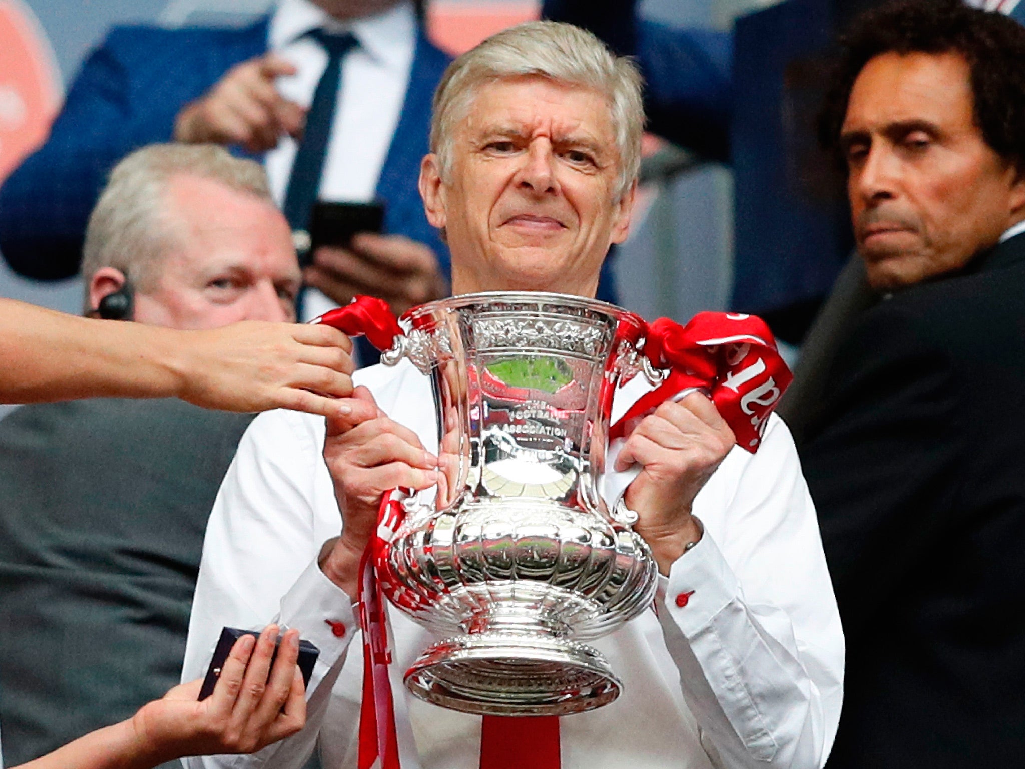 Arsene Wenger is staying at Arsenal