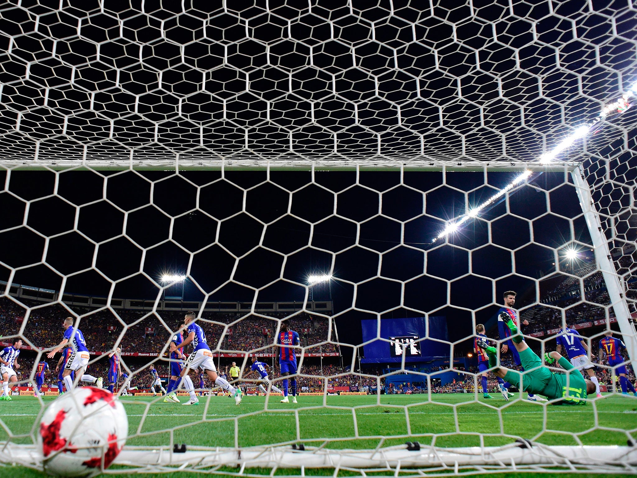 Theo's brilliant free-kick levelled the score