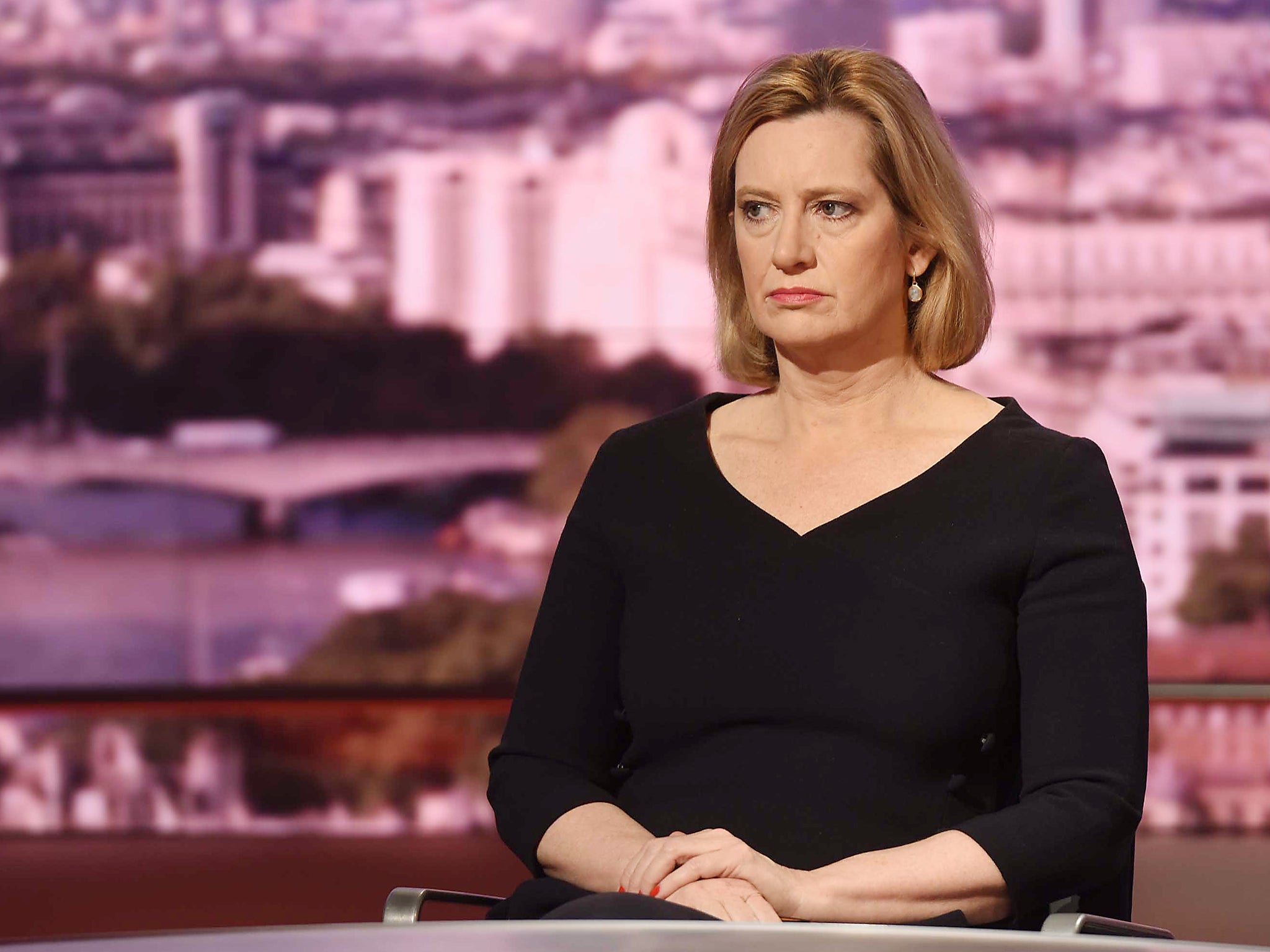 Amber Rudd on The Andrew Marr Show: ‘Such hubris in a Home Secretary is extremely dangerous,’ writes Geoff Naylor