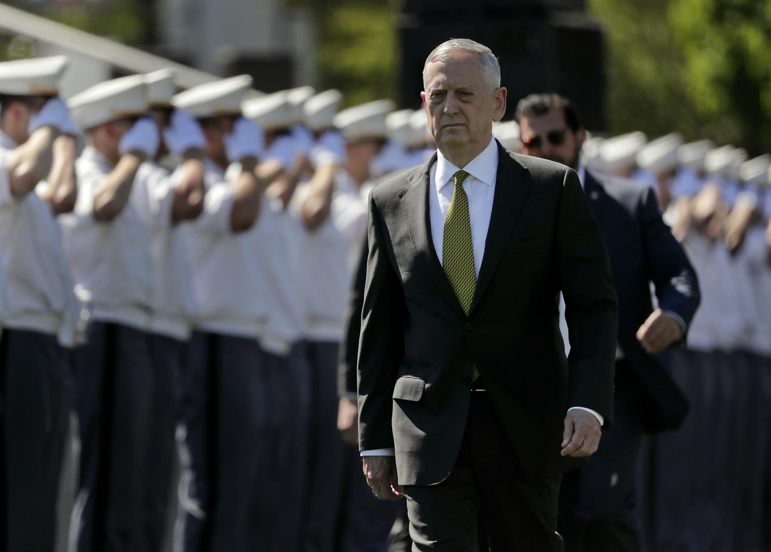 Mr Mattis recently delivered a graduation speech at West Point