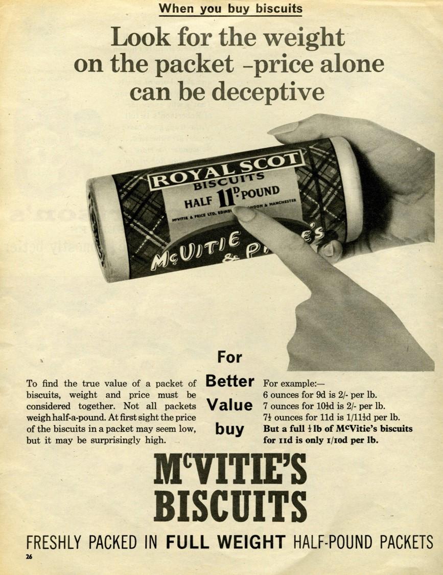 &#13;
One of the original adverts &#13;