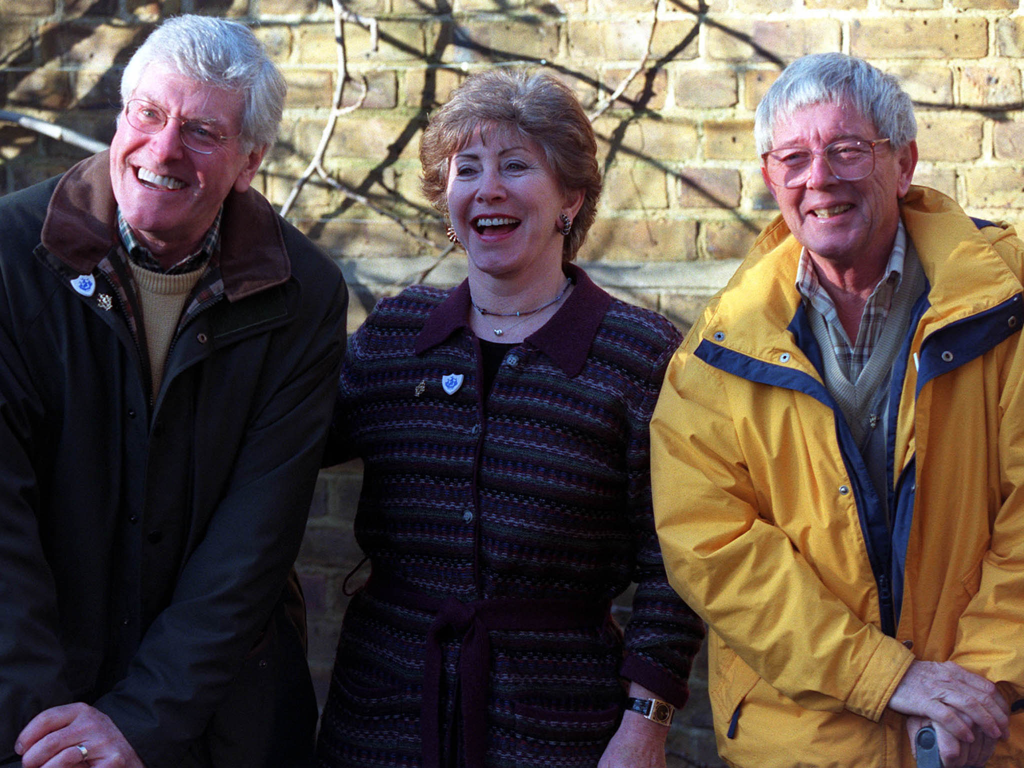 &#13;
Purves, Singleton and Noakes together again in January 2000 &#13;