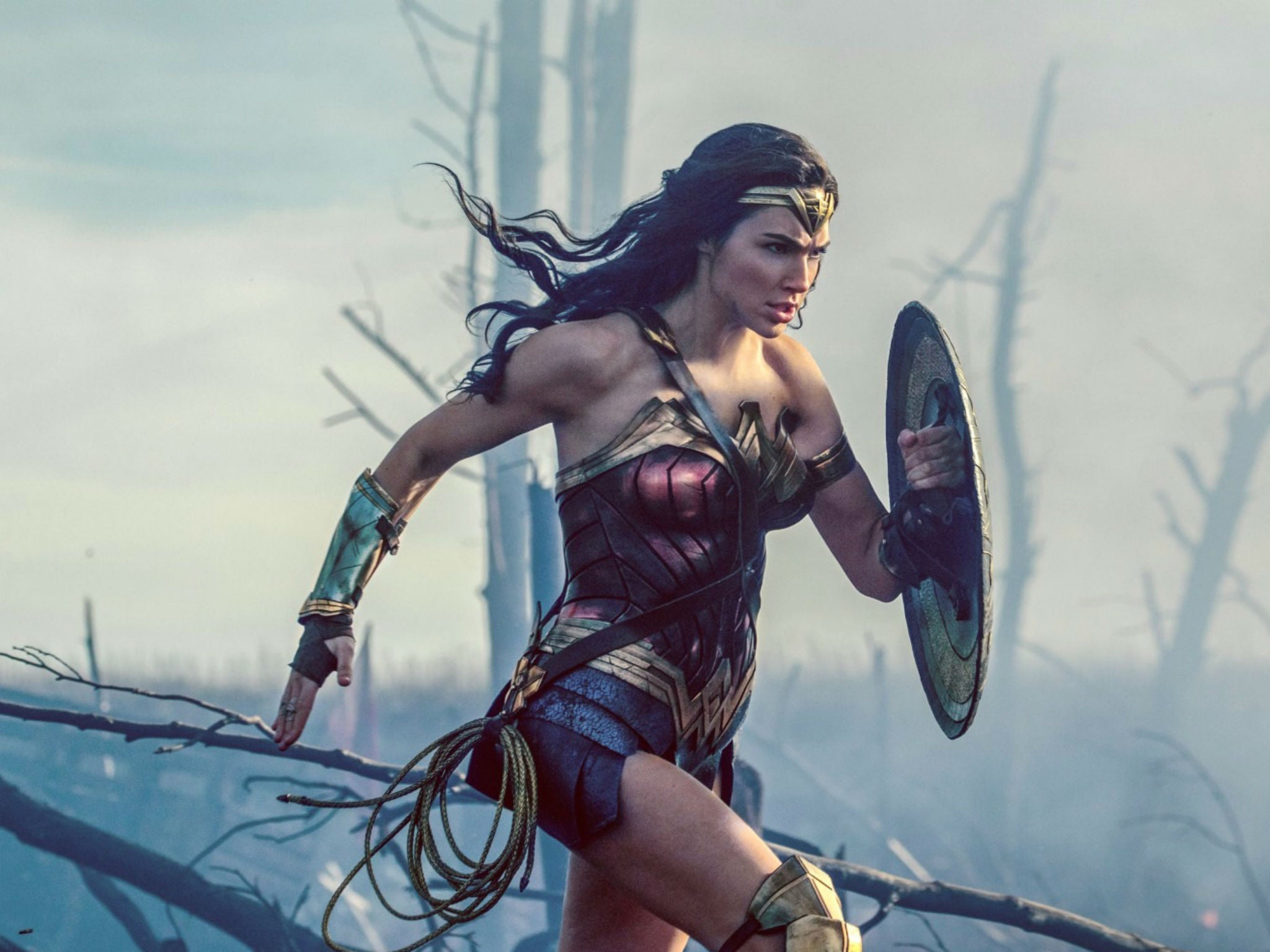 Gal Gadot is the Amazon warrior in the new 'Wonder Woman' film