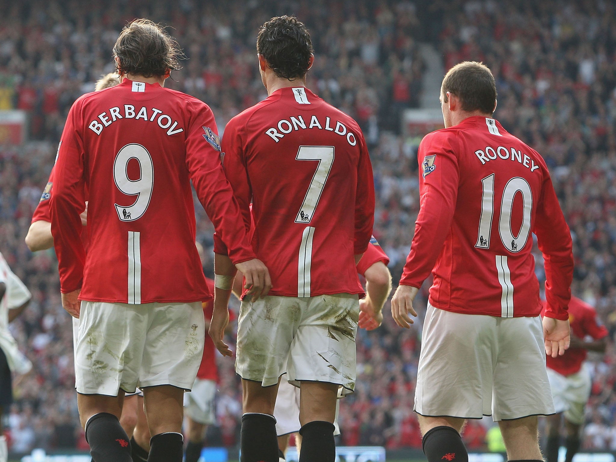 &#13;
Berbatov joined in 2008 to add to United's supreme attack &#13;