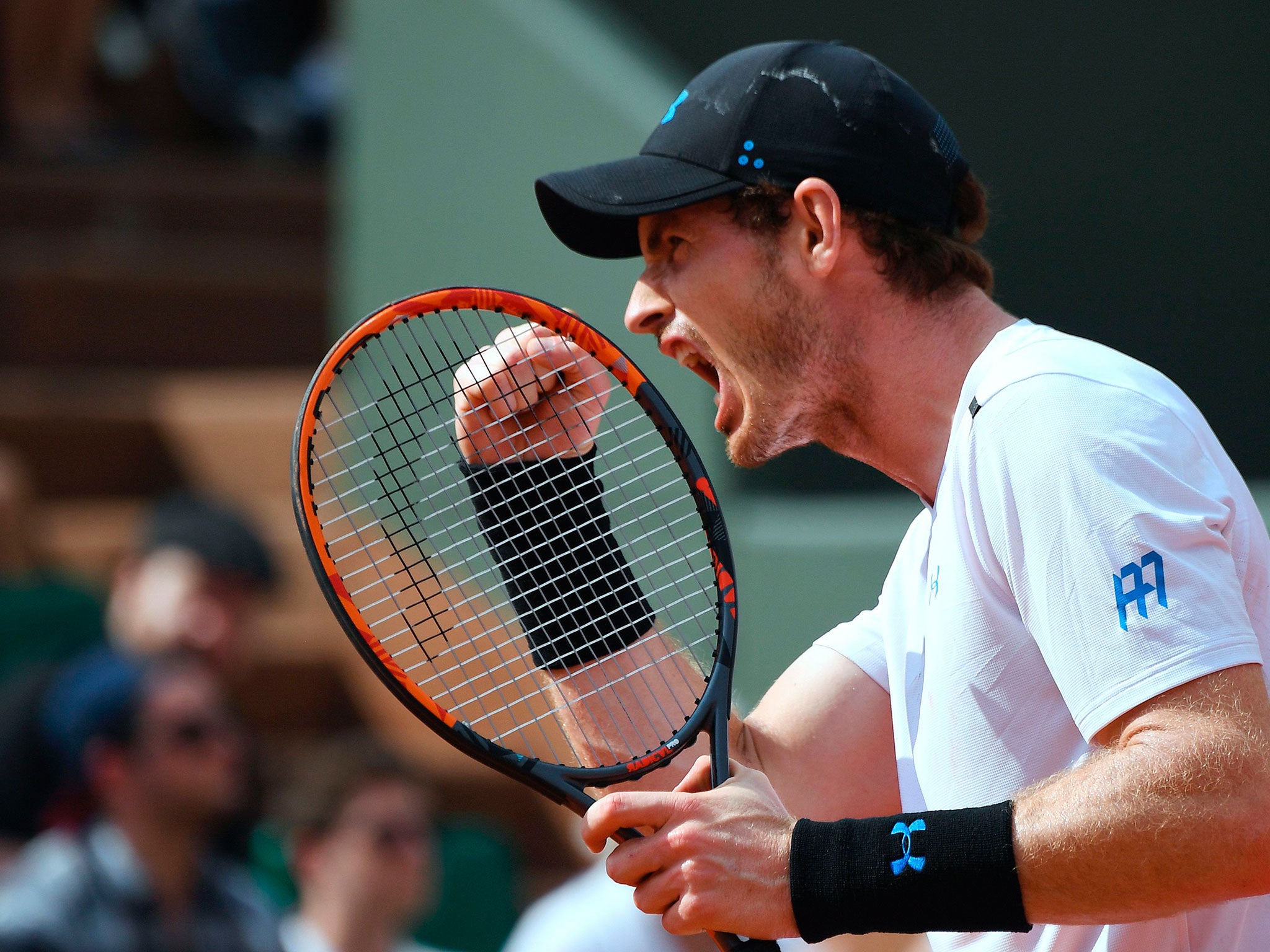 Andy Murray battles past Martin Klizan in Paris after gruelling fourth-set fight-back